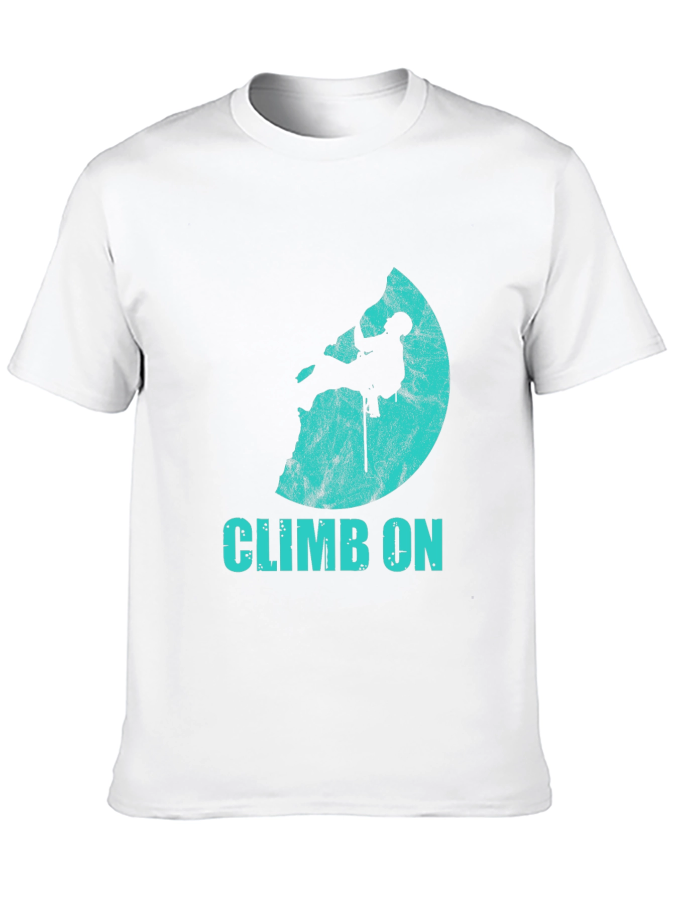 Climb On Graphic T-Shirt - Rock Climbing Tee