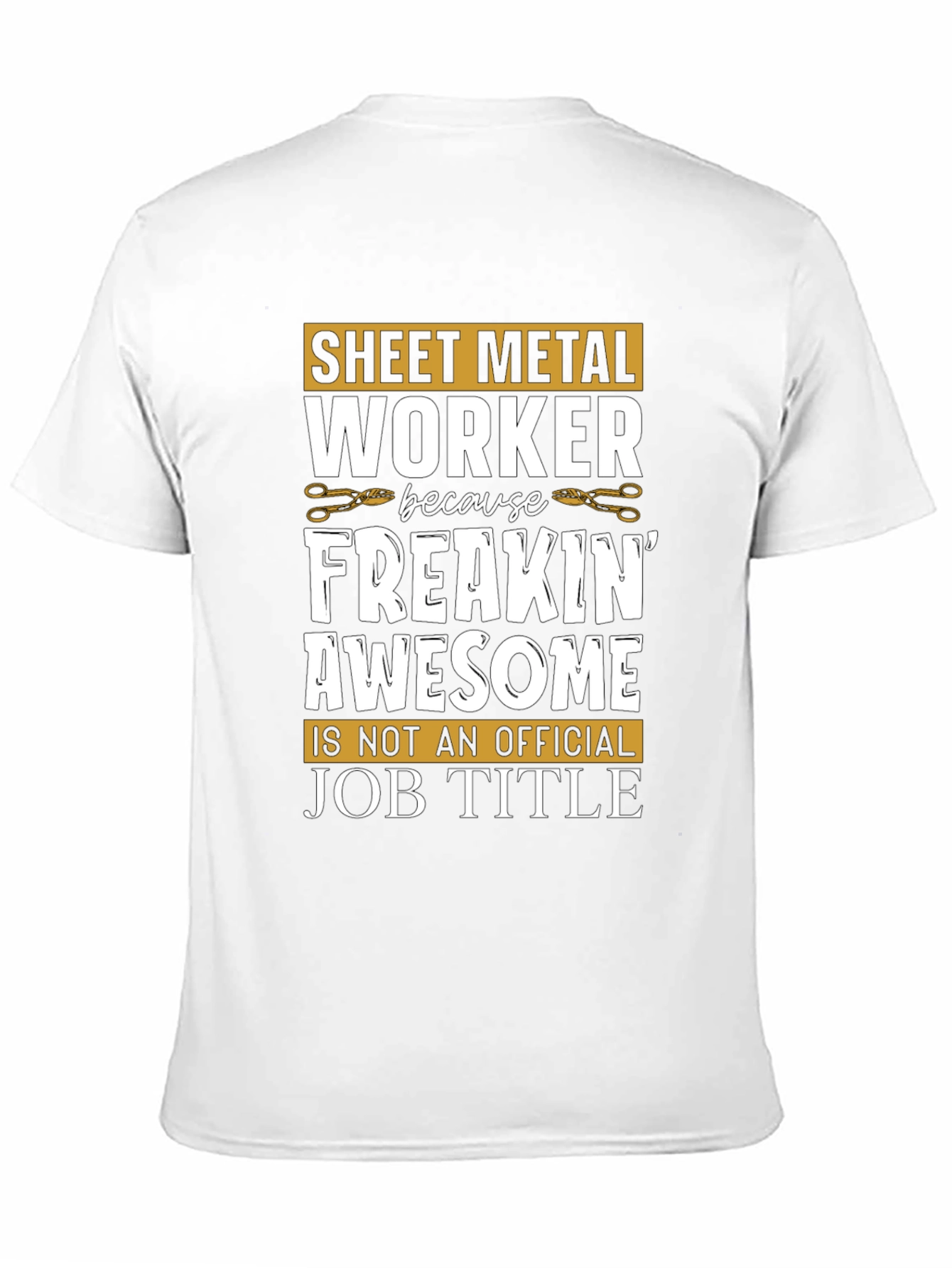 Sheet Metal Worker Graphic T-Shirt