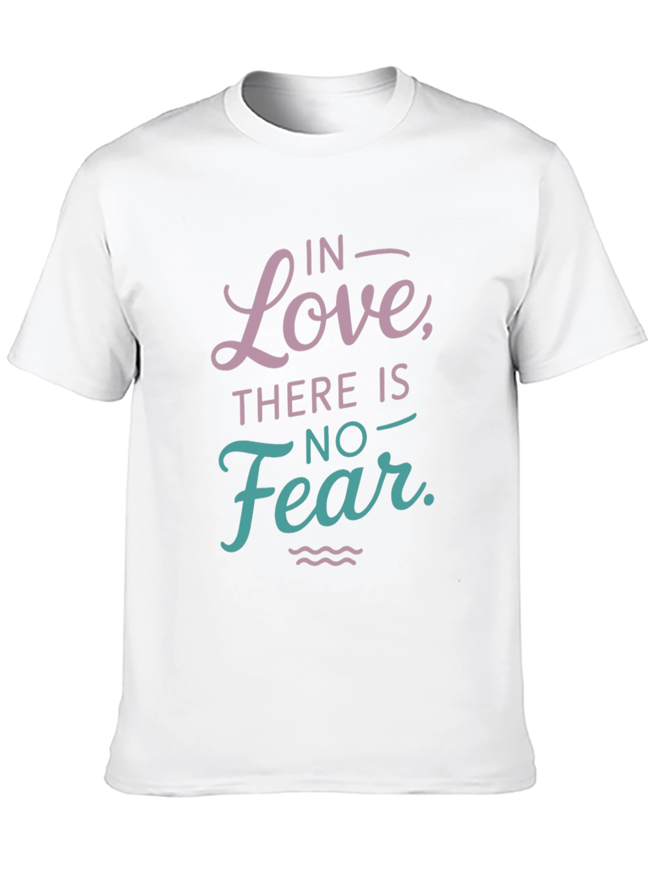 Love Over Fear Graphic Tee - Black Casual Shirt