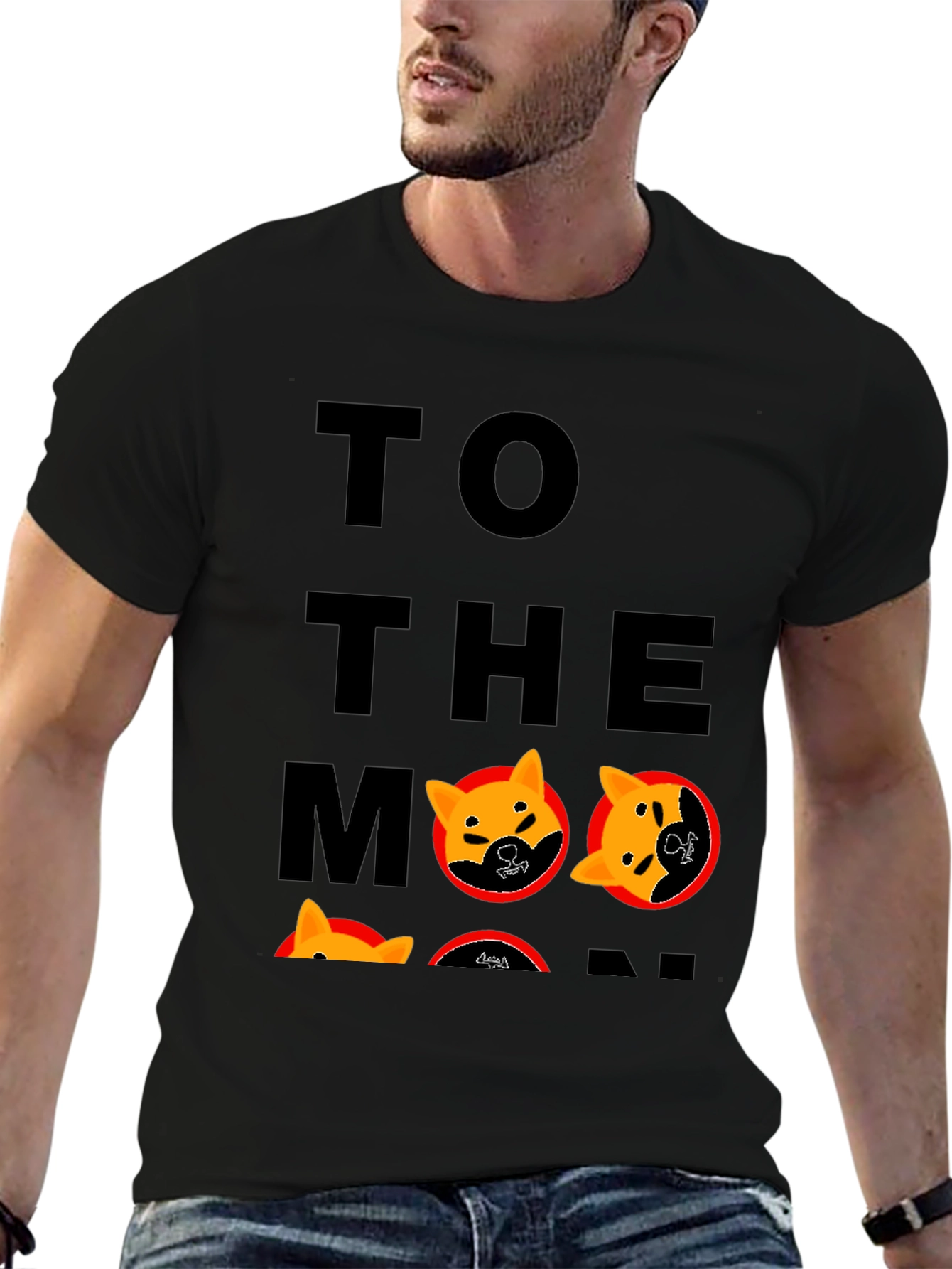Doge To The Moon T-Shirt - Trendy Crypto Tee