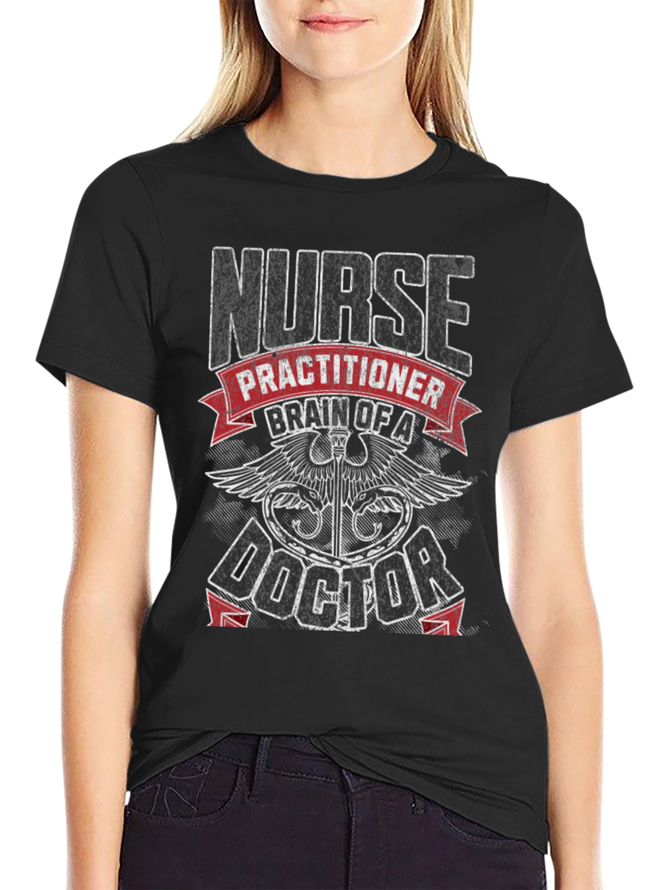Nurse Practitioner Brain Of Doctor Graphic Tee