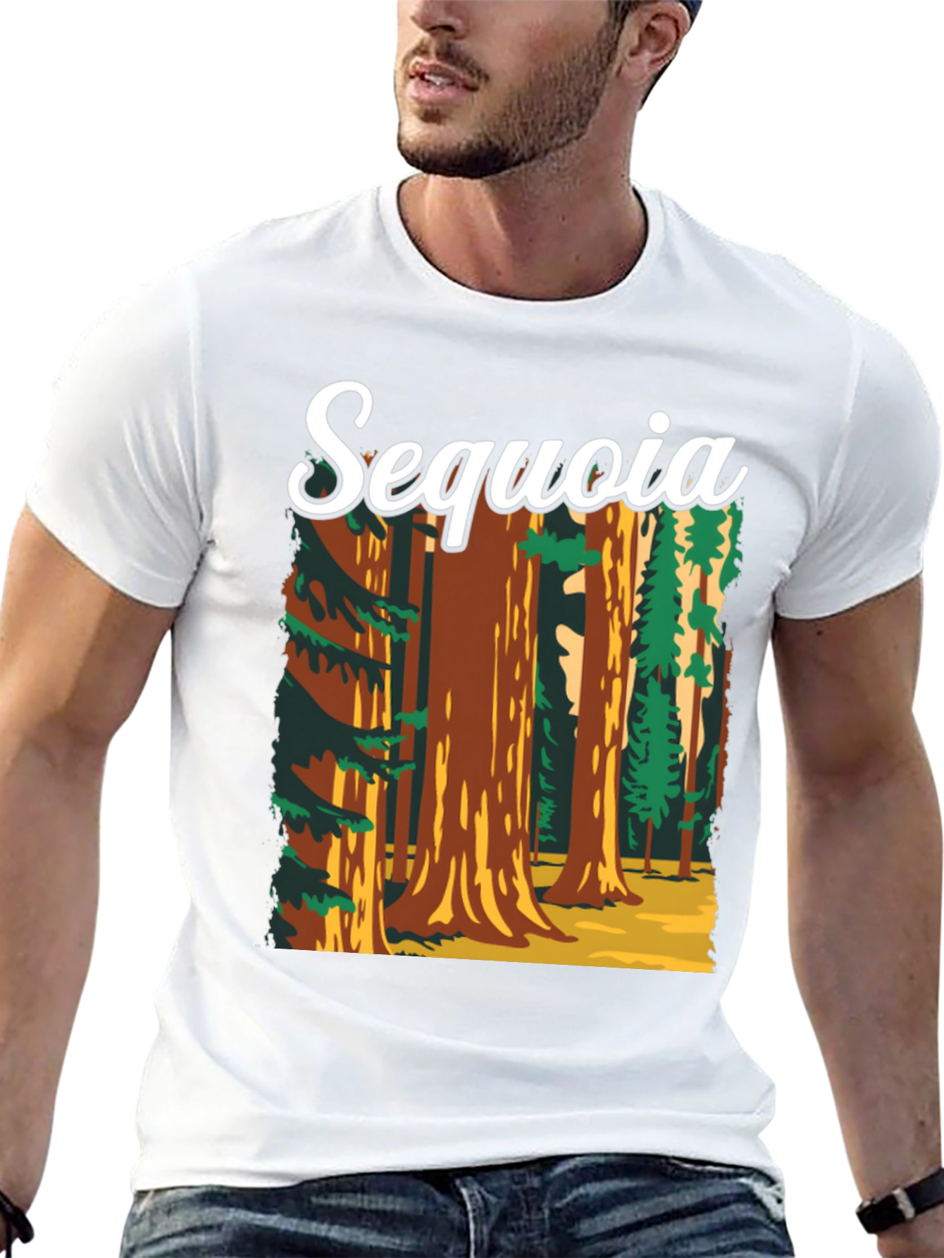Sequoia Forest Graphic T-Shirt