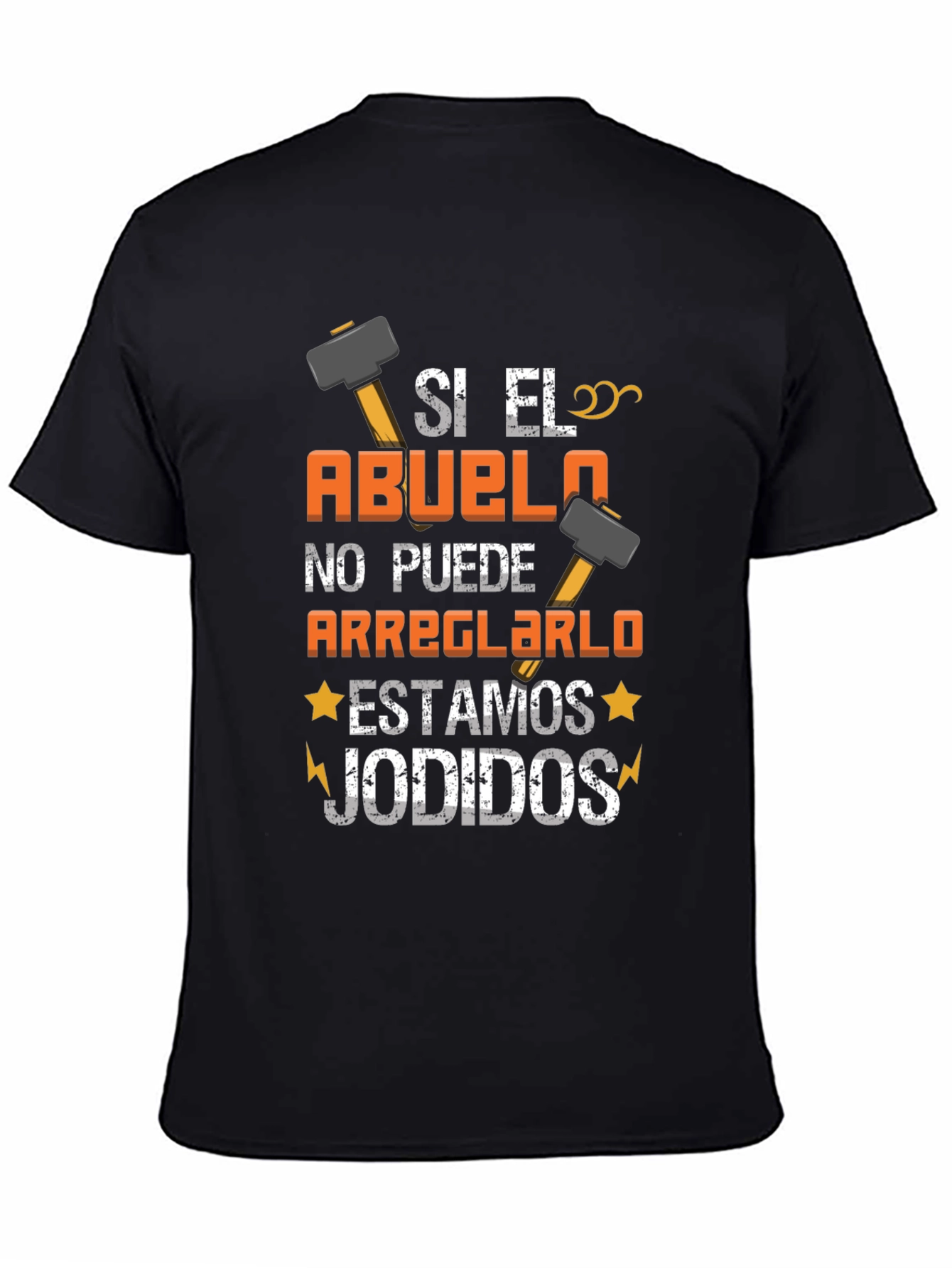 Si El Abuelo T-Shirt: Funny Grandpa Fix-It Tee