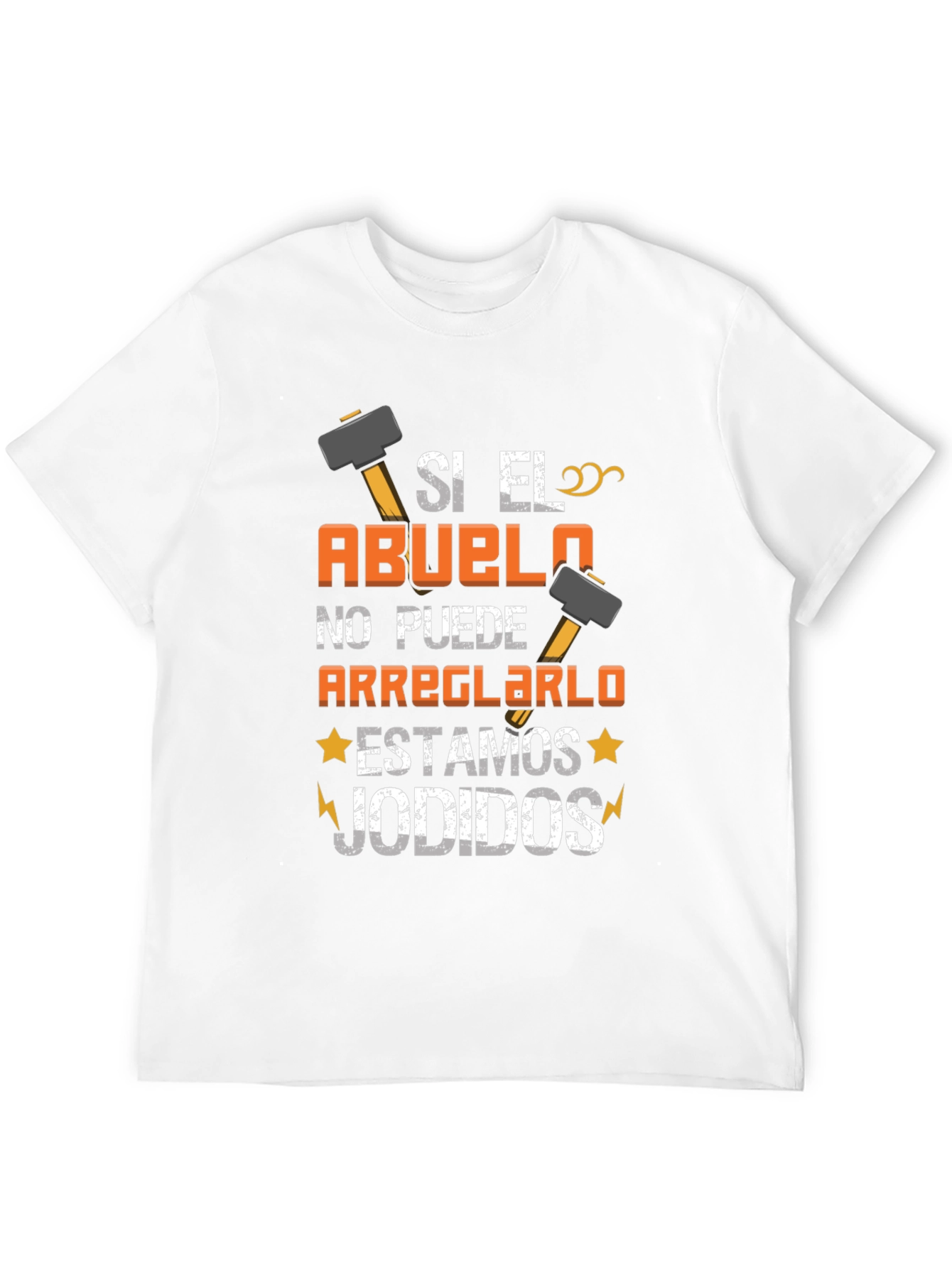 Si El Abuelo T-Shirt: Funny Grandpa Fix-It Tee