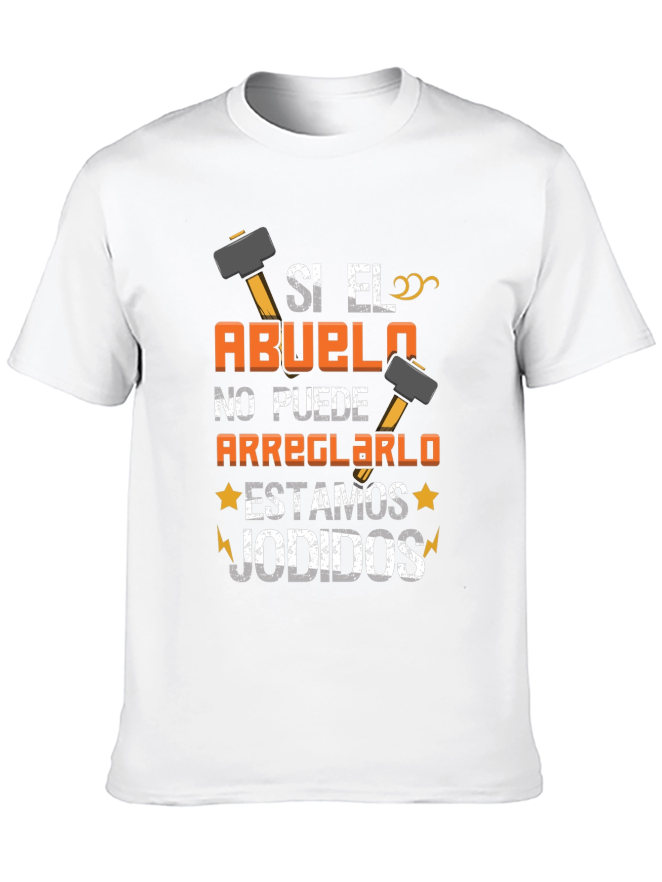 Si El Abuelo T-Shirt: Funny Grandpa Fix-It Tee
