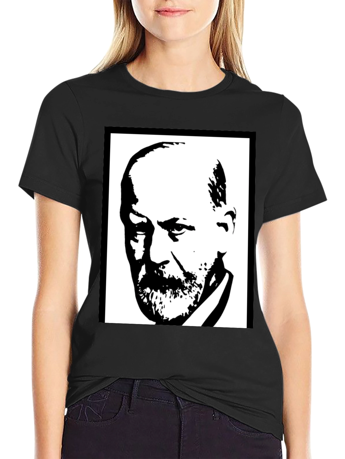 Freud Graphic T-Shirt - Black