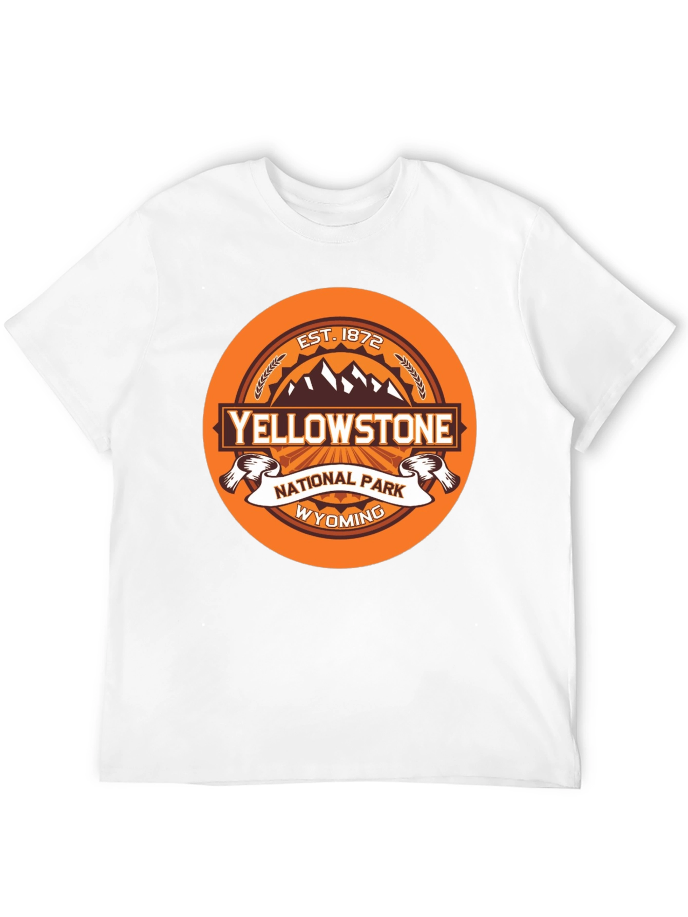 Yellowstone National Park Graphic Tee - Black