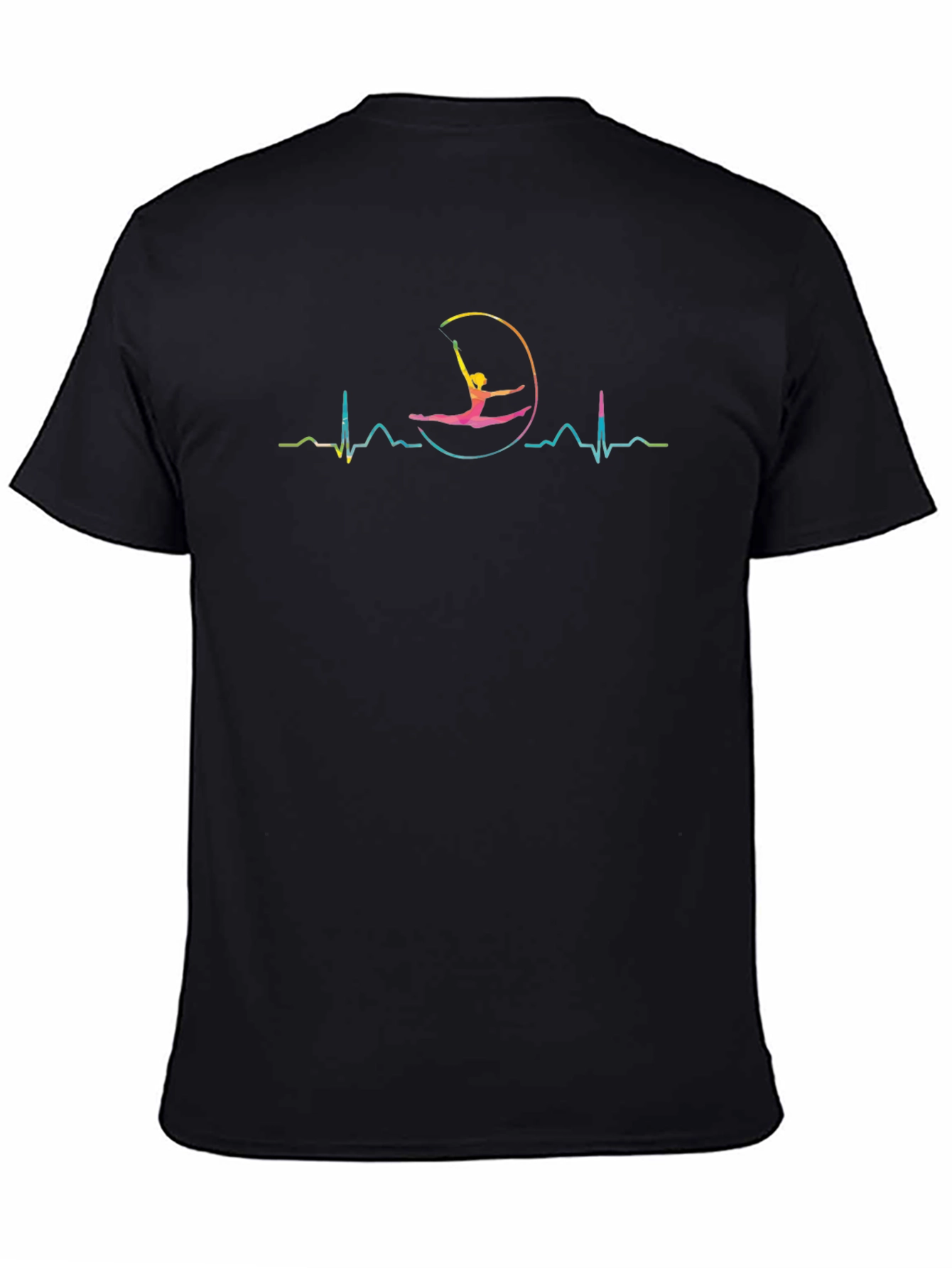 Gymnast Heartbeat T-Shirt - Rhythmic Gymnastics Tee