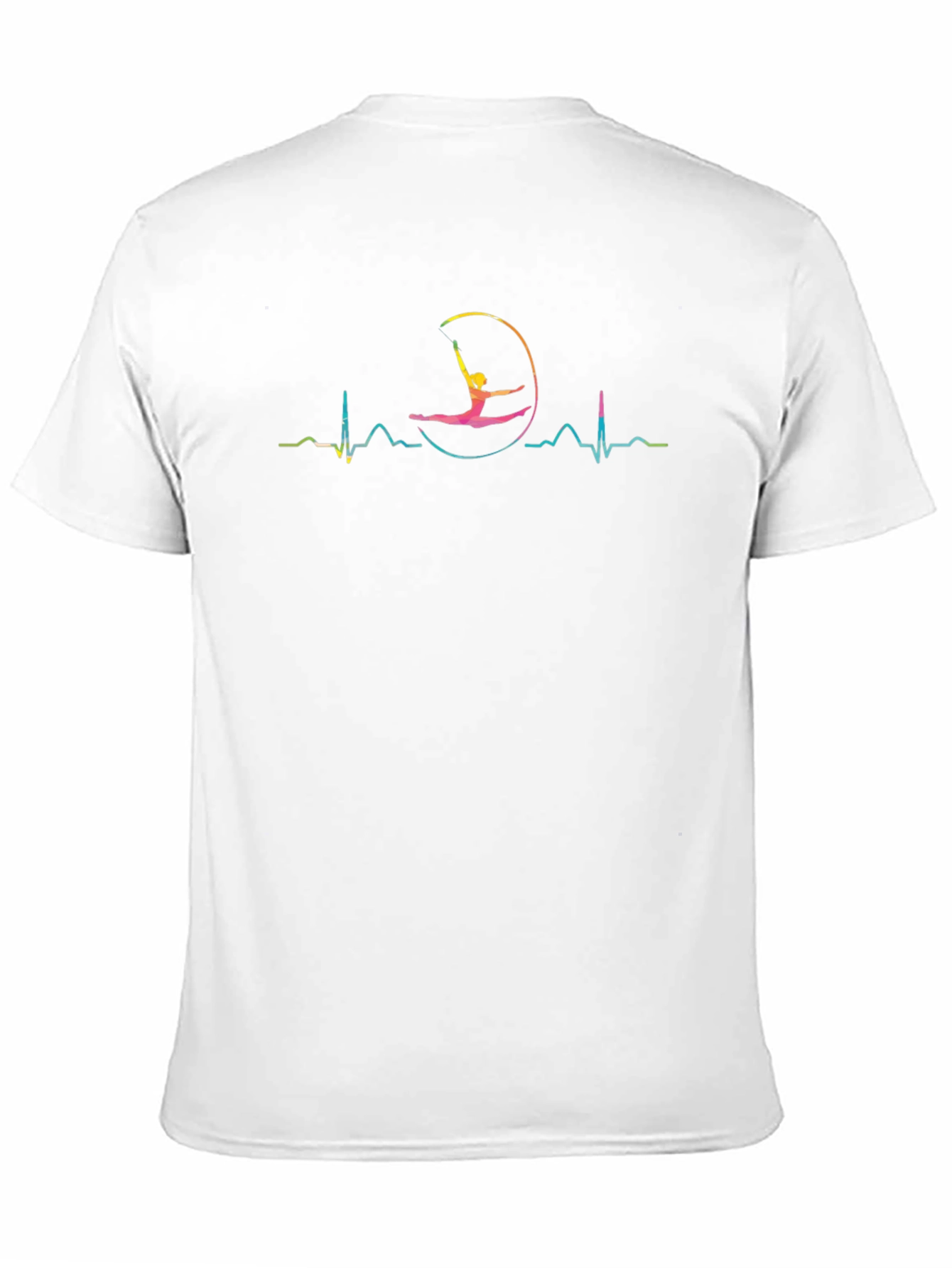 Gymnast Heartbeat T-Shirt - Rhythmic Gymnastics Tee