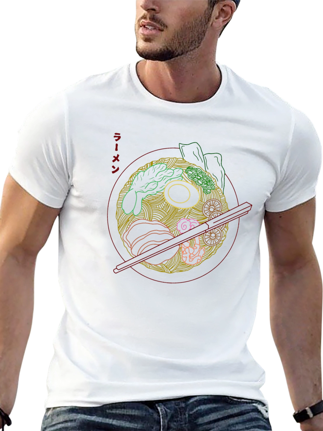 Ramen Bowl Graphic Tee - Stylish & Unique