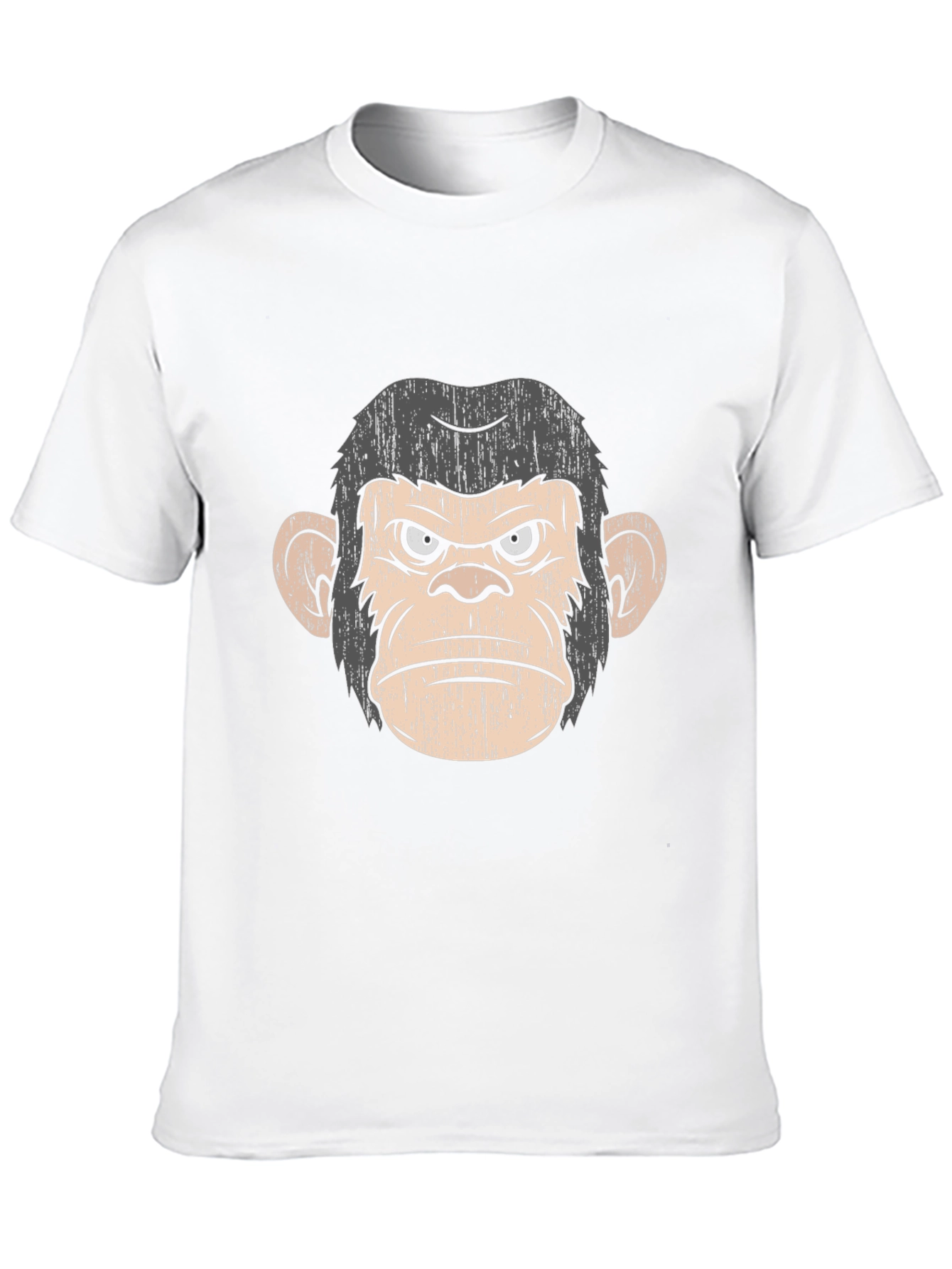 Grumpy Ape Graphic Tee - Mens Black T-Shirt