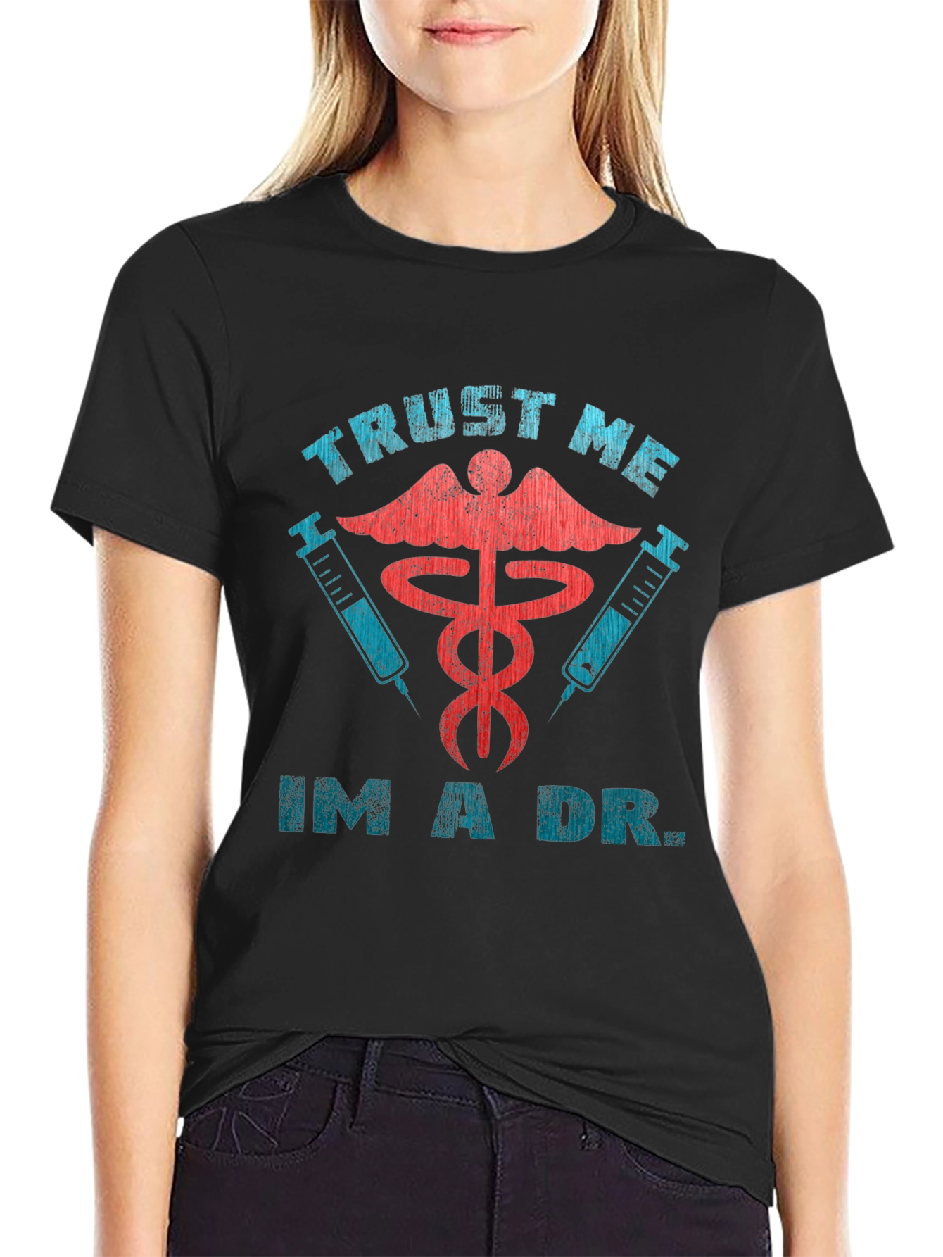 Trust Me Im A Dr. Black Graphic Tee