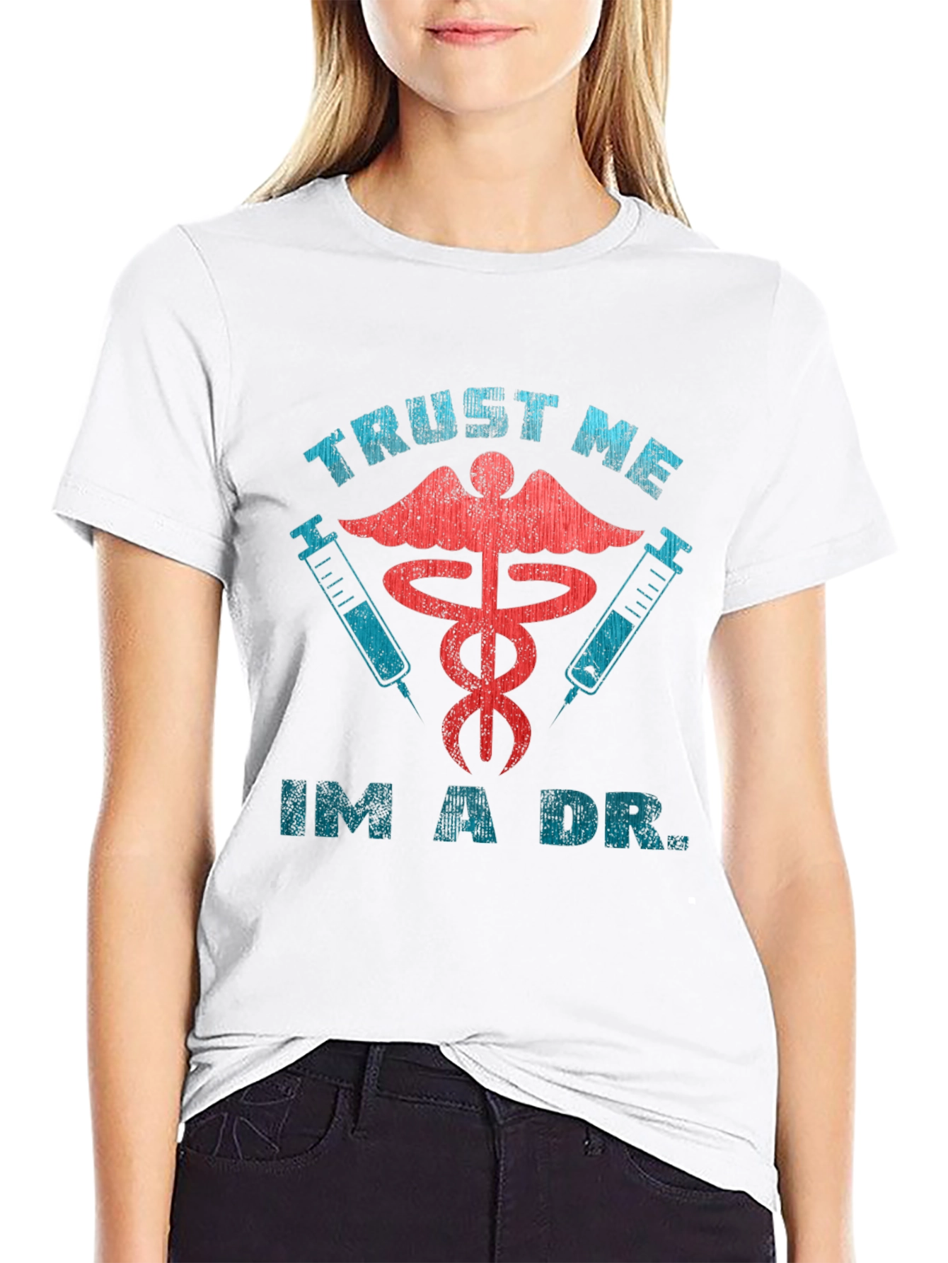 Trust Me Im A Dr. Black Graphic Tee