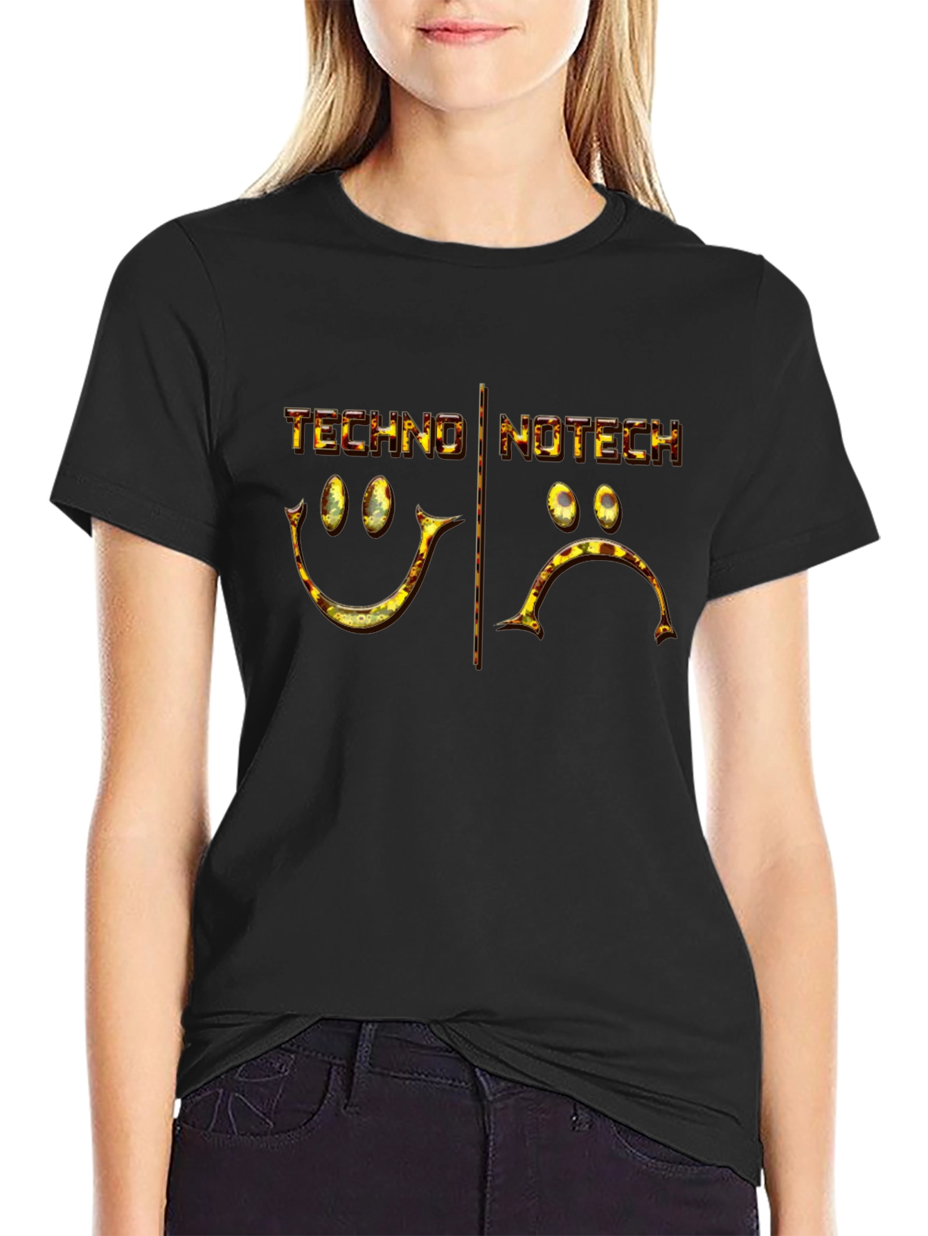 Techno Notech Graphic Print T-Shirt