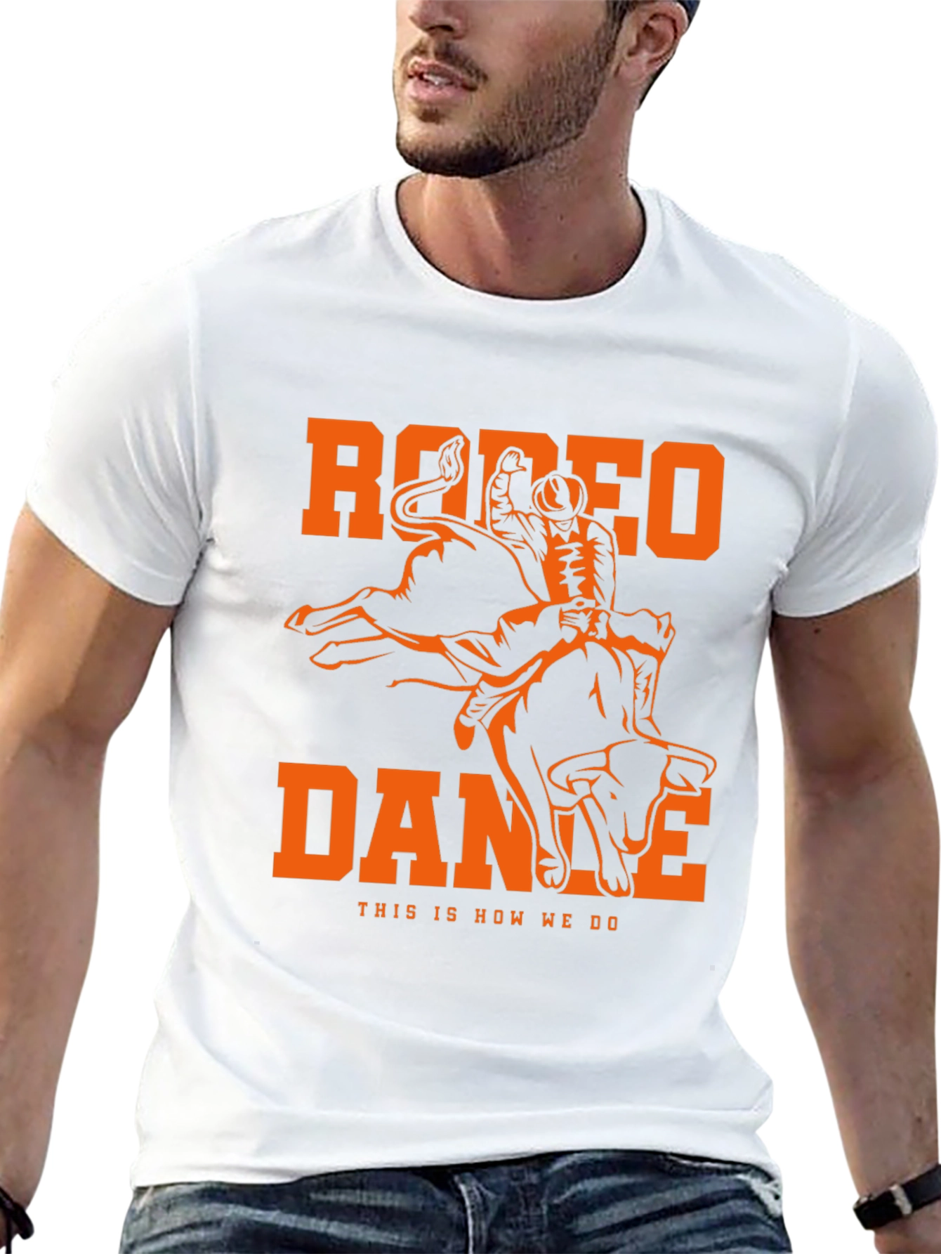 Rodeo Dance T-Shirt - Cowboy Bull Riding Tee