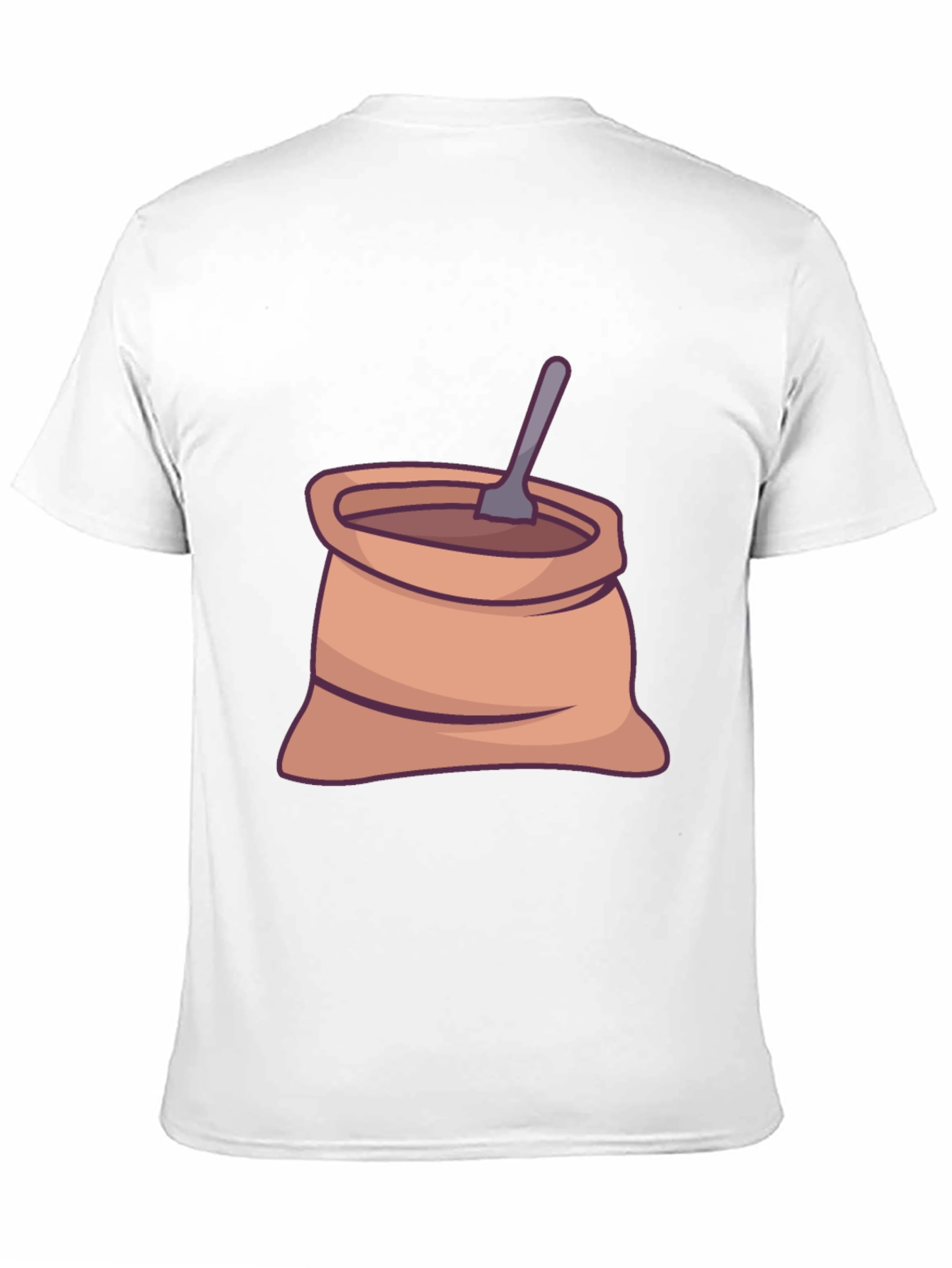 Coffee Sack Graphic Tee - Casual Black T-Shirt