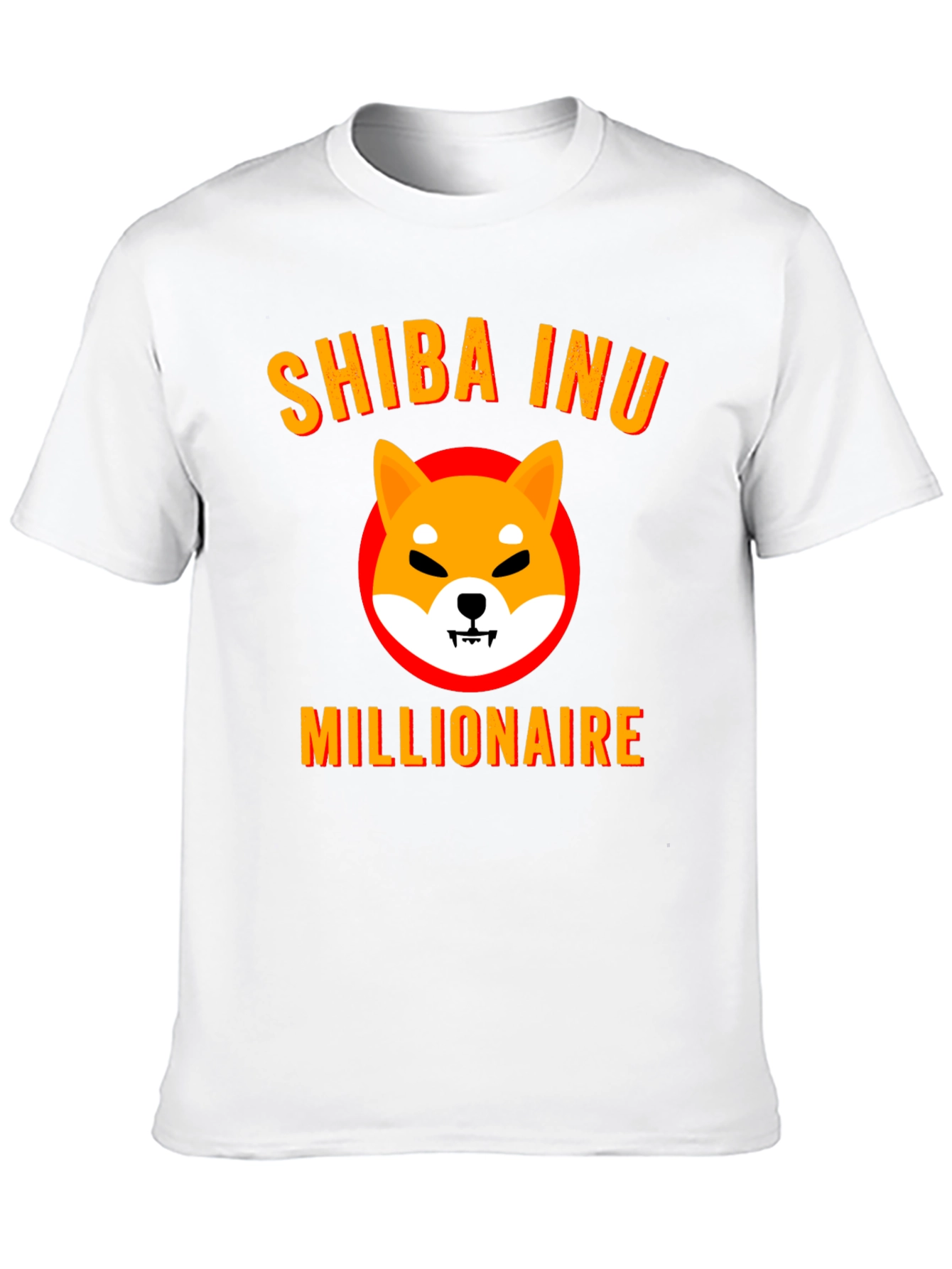 Shiba Inu Millionaire Graphic Tee - Black