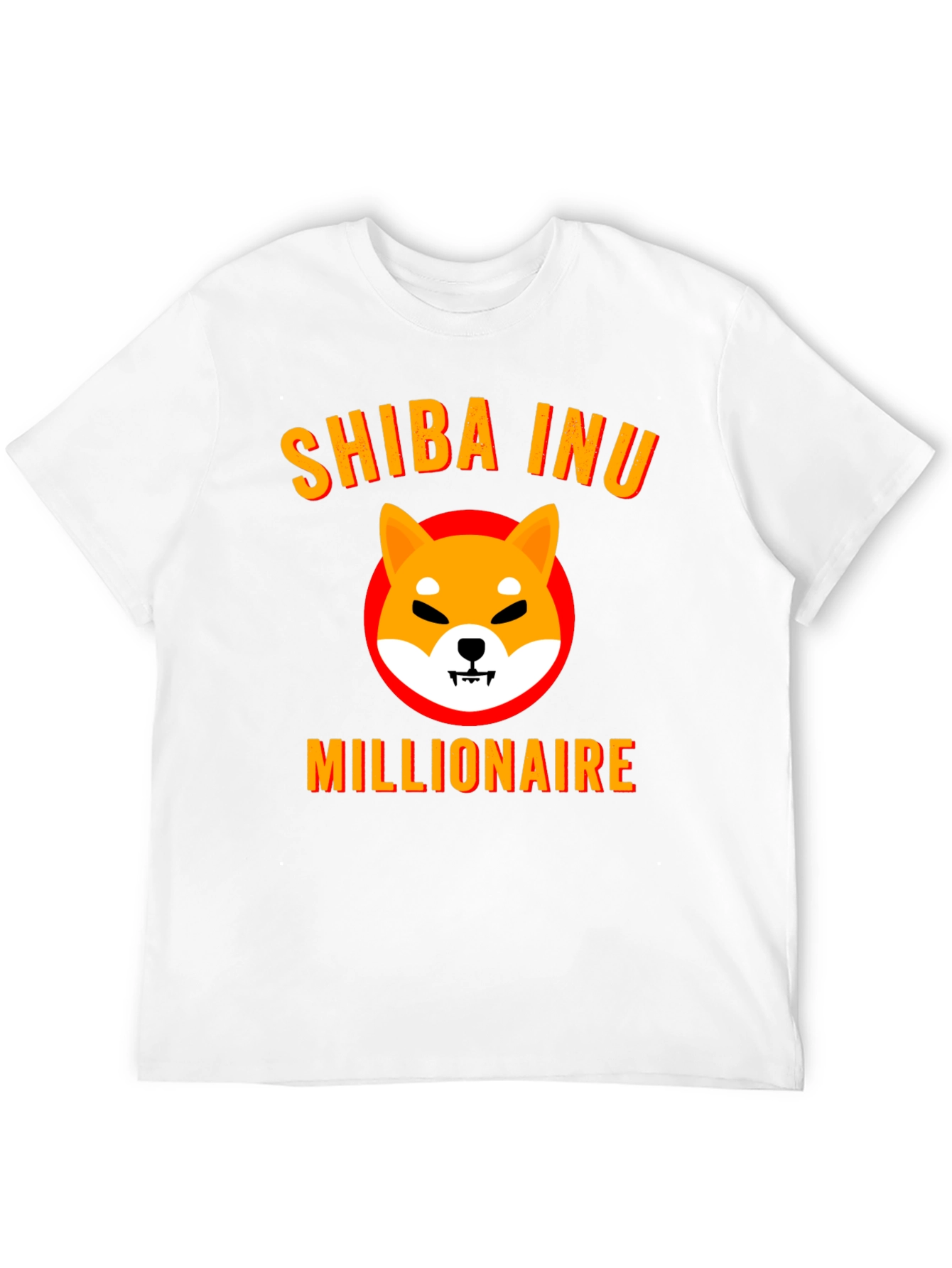 Shiba Inu Millionaire Graphic Tee - Black