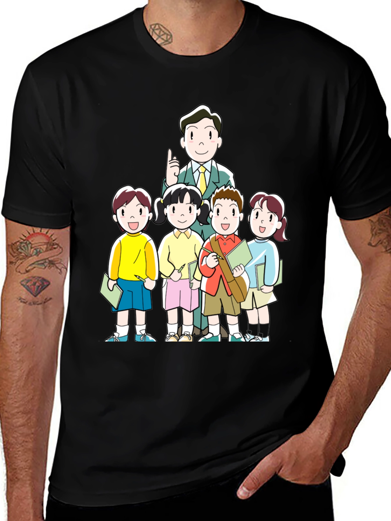 Teacher and Students Graphic Tee