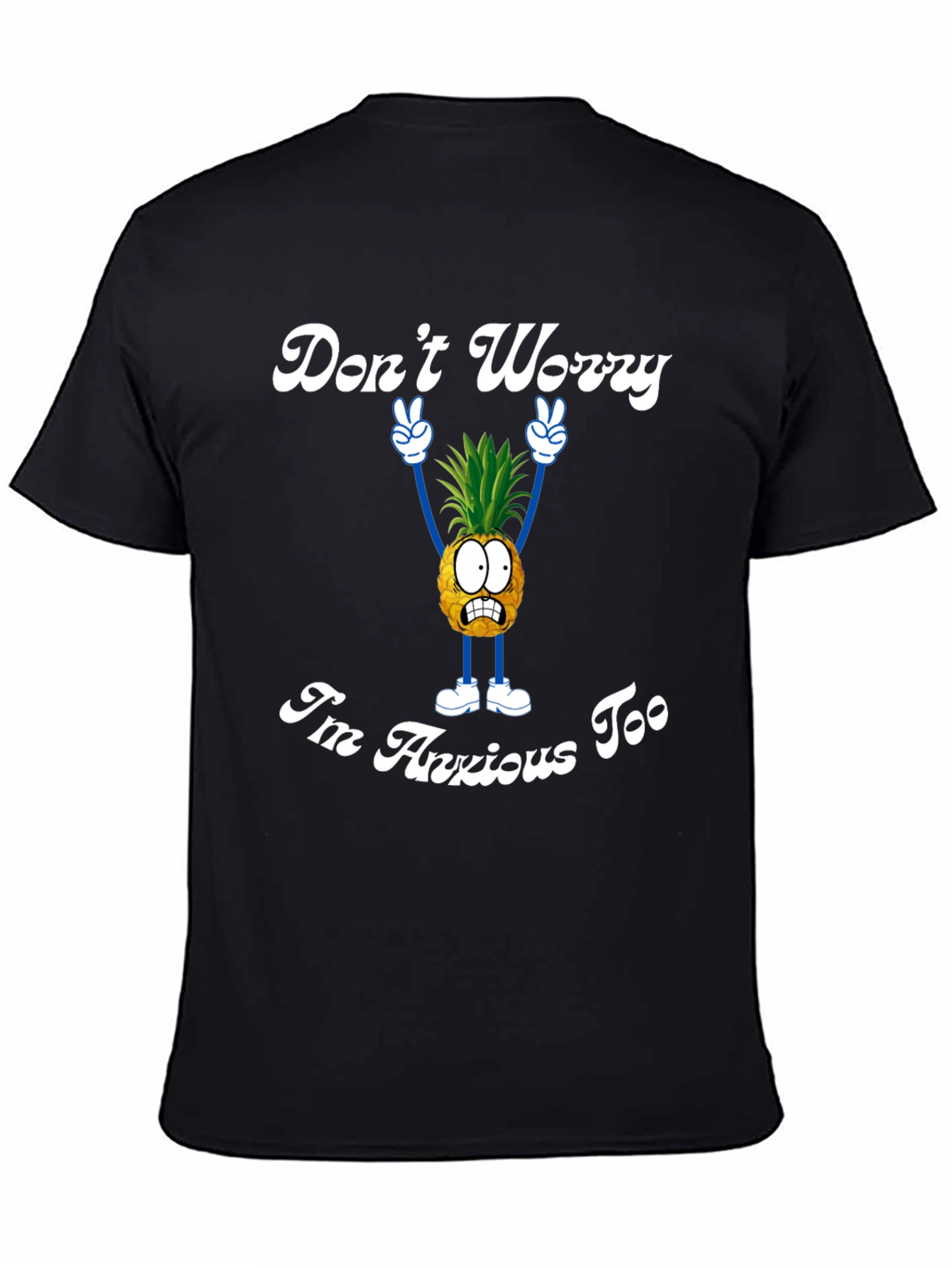 Anxious Pineapple Graphic Tee