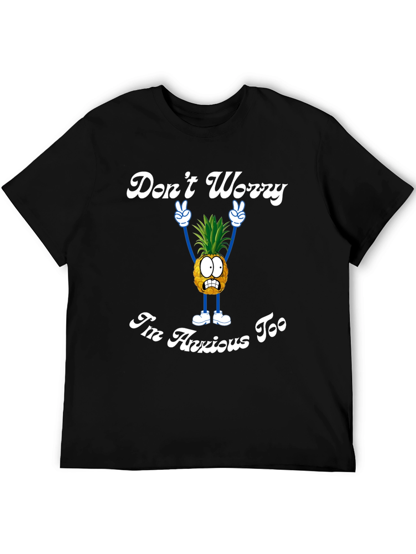 Anxious Pineapple Graphic Tee