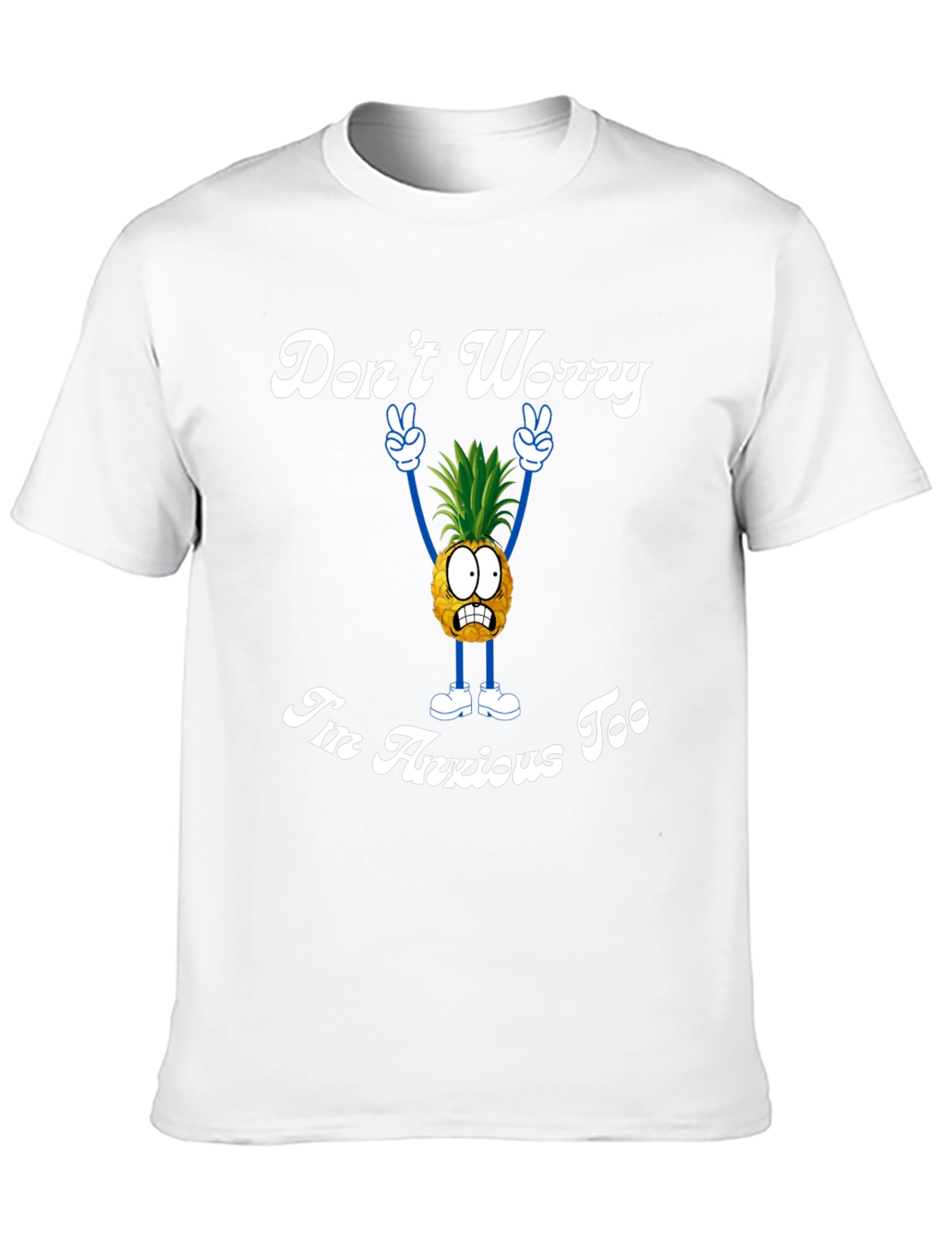 Anxious Pineapple Graphic Tee