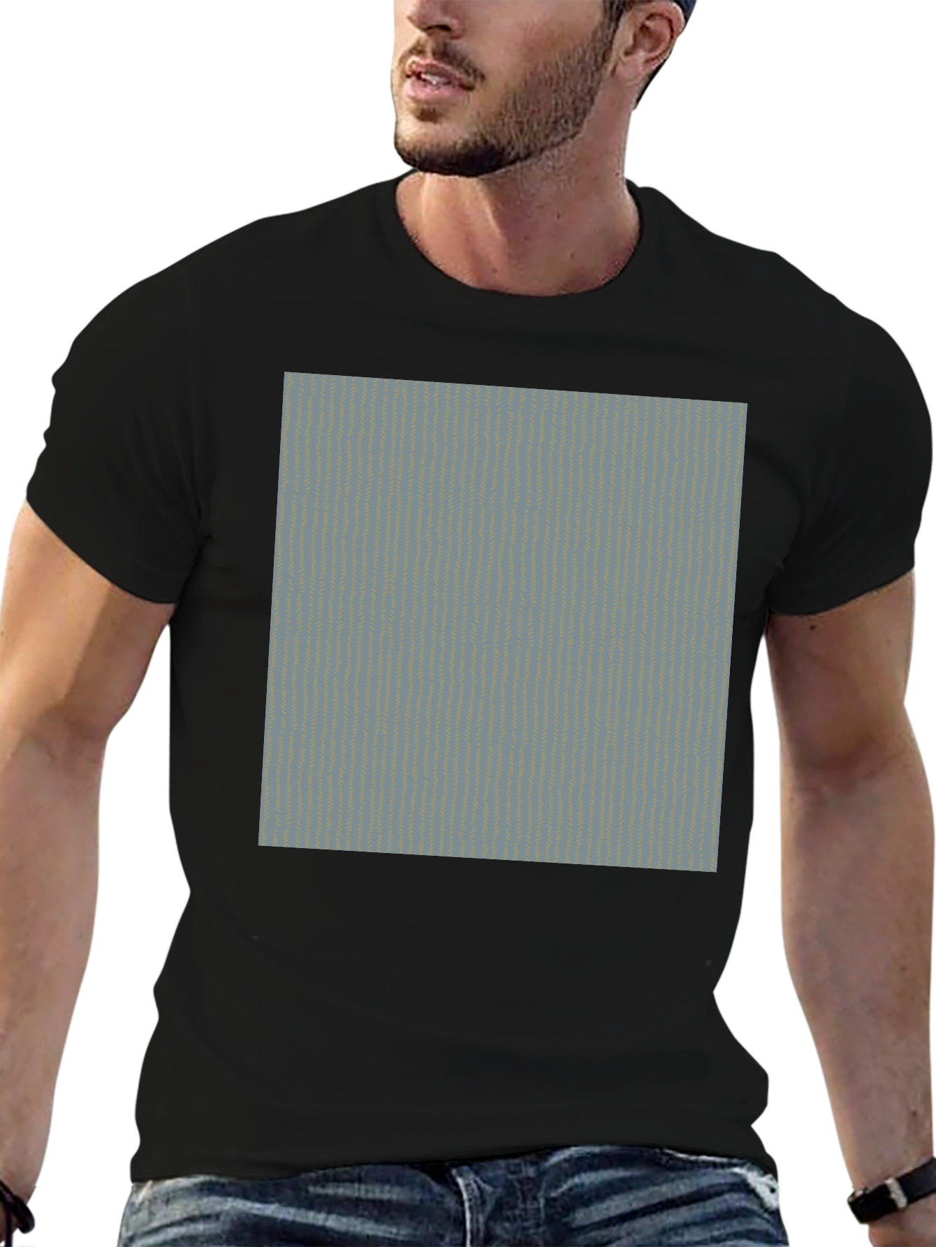 Patterned Tee - Stylish Casual Wear