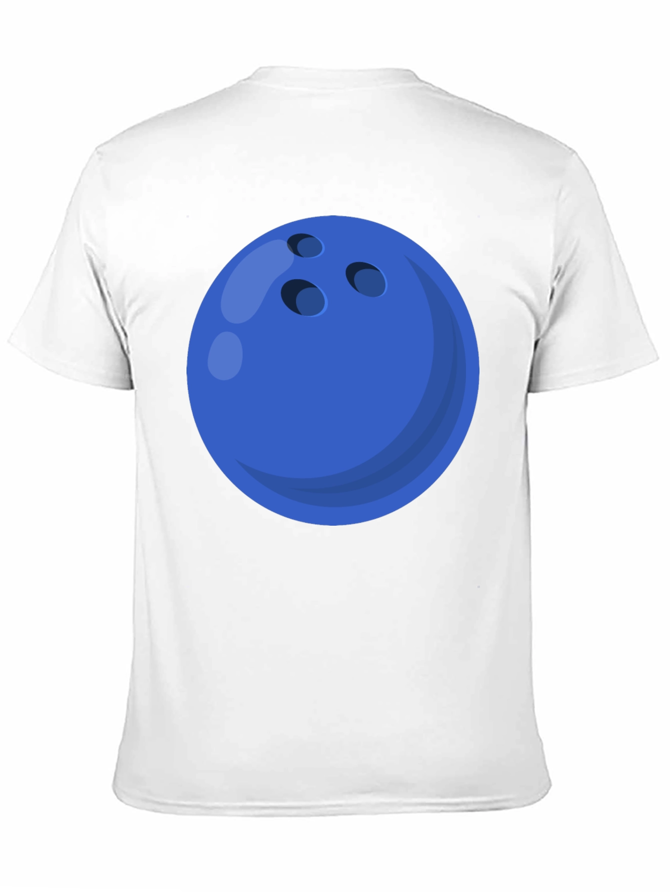 Bowling Ball Graphic Tee - Black Cotton T-Shirt