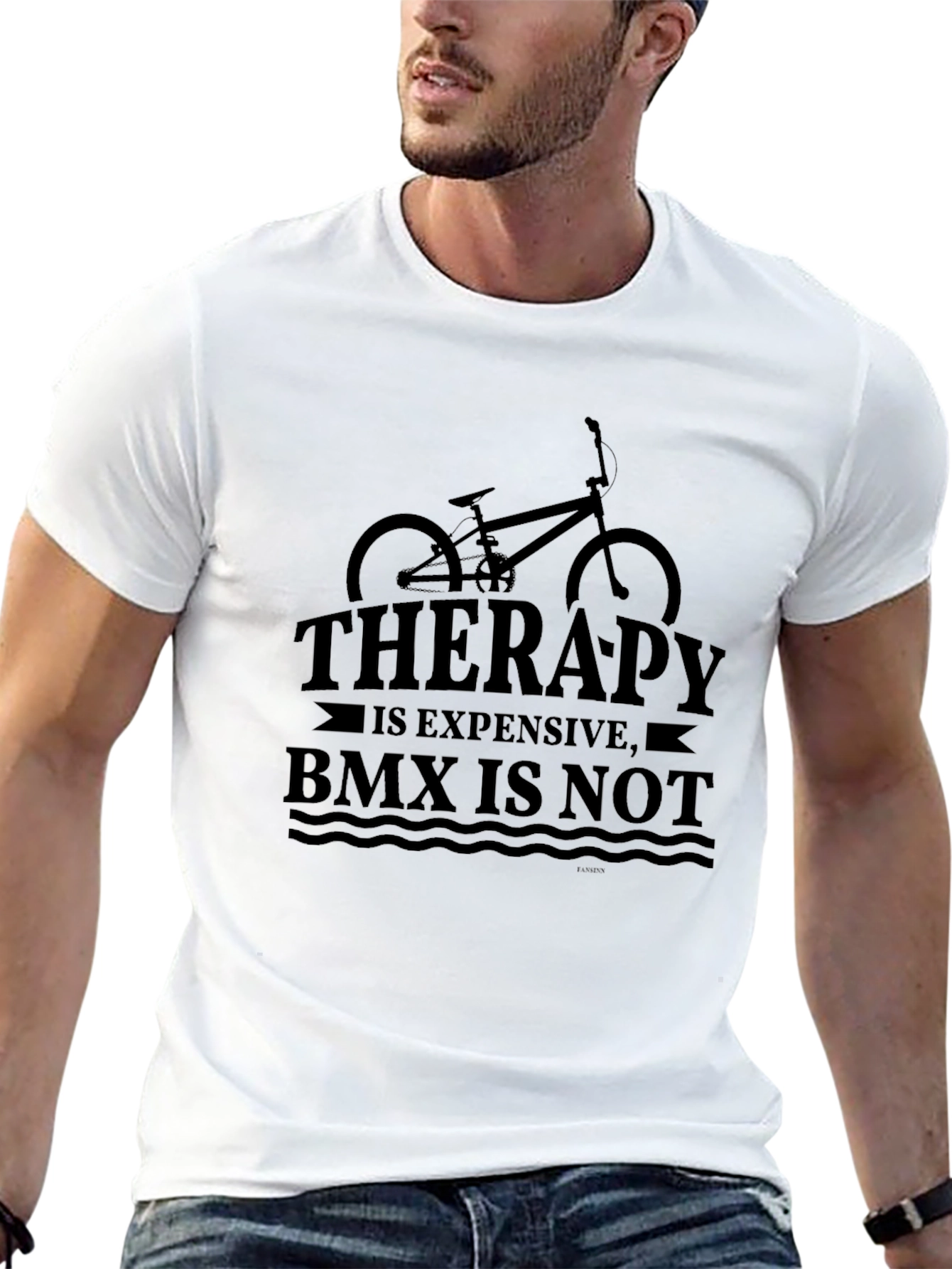 BMX Therapy Graphic Tee