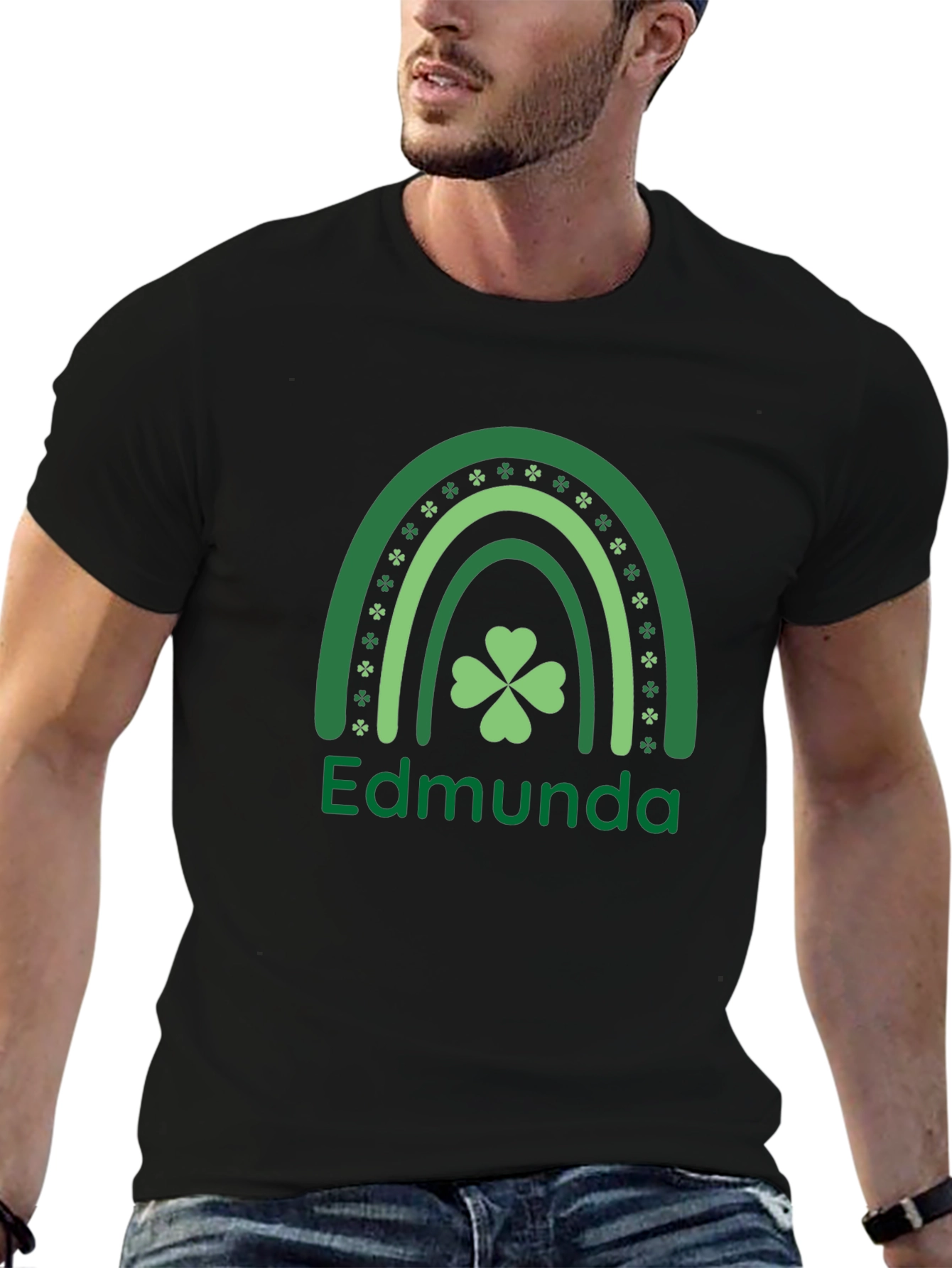 Edmunda St. Patricks Day Rainbow T-Shirt