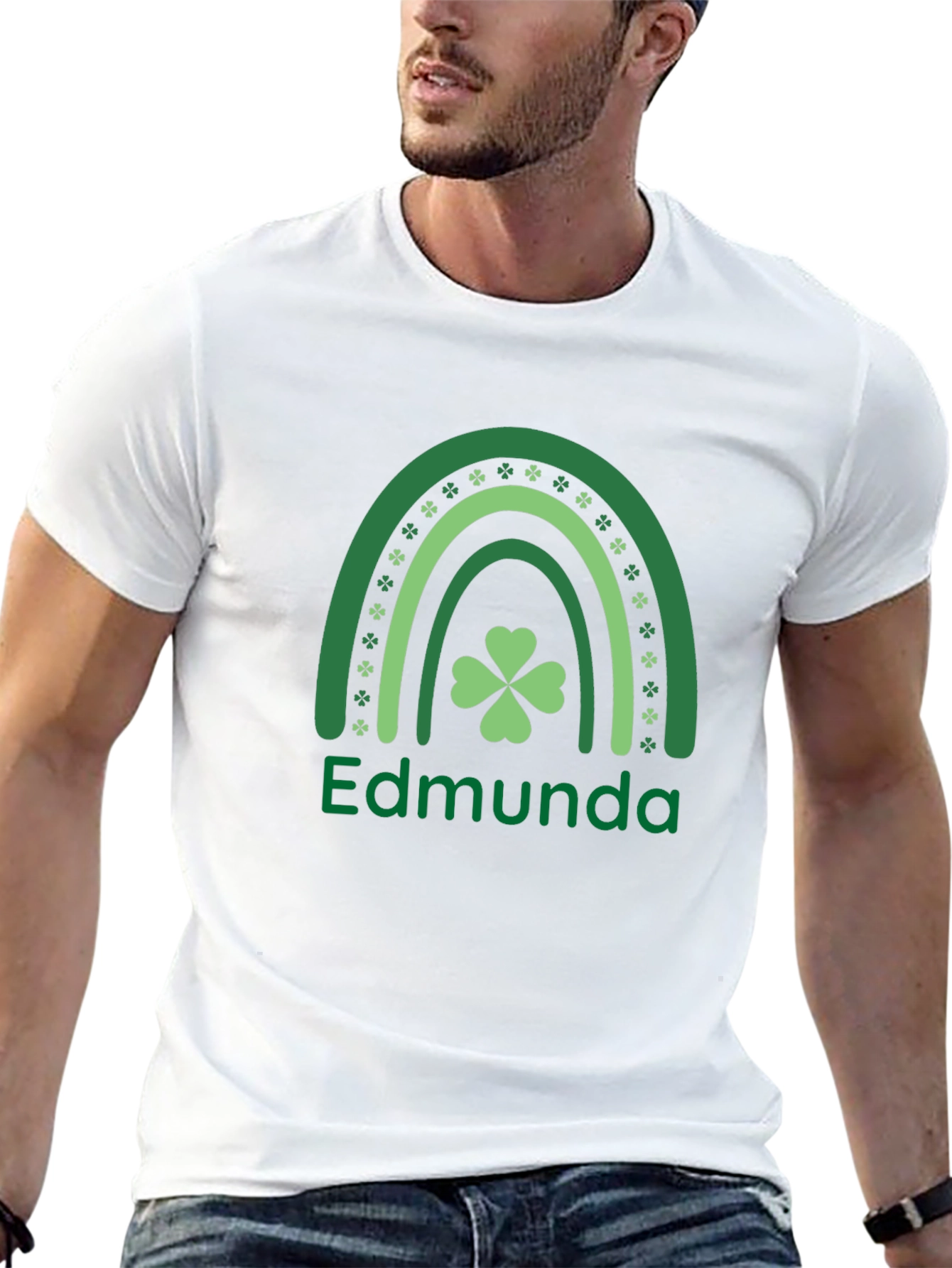 Edmunda St. Patricks Day Rainbow T-Shirt