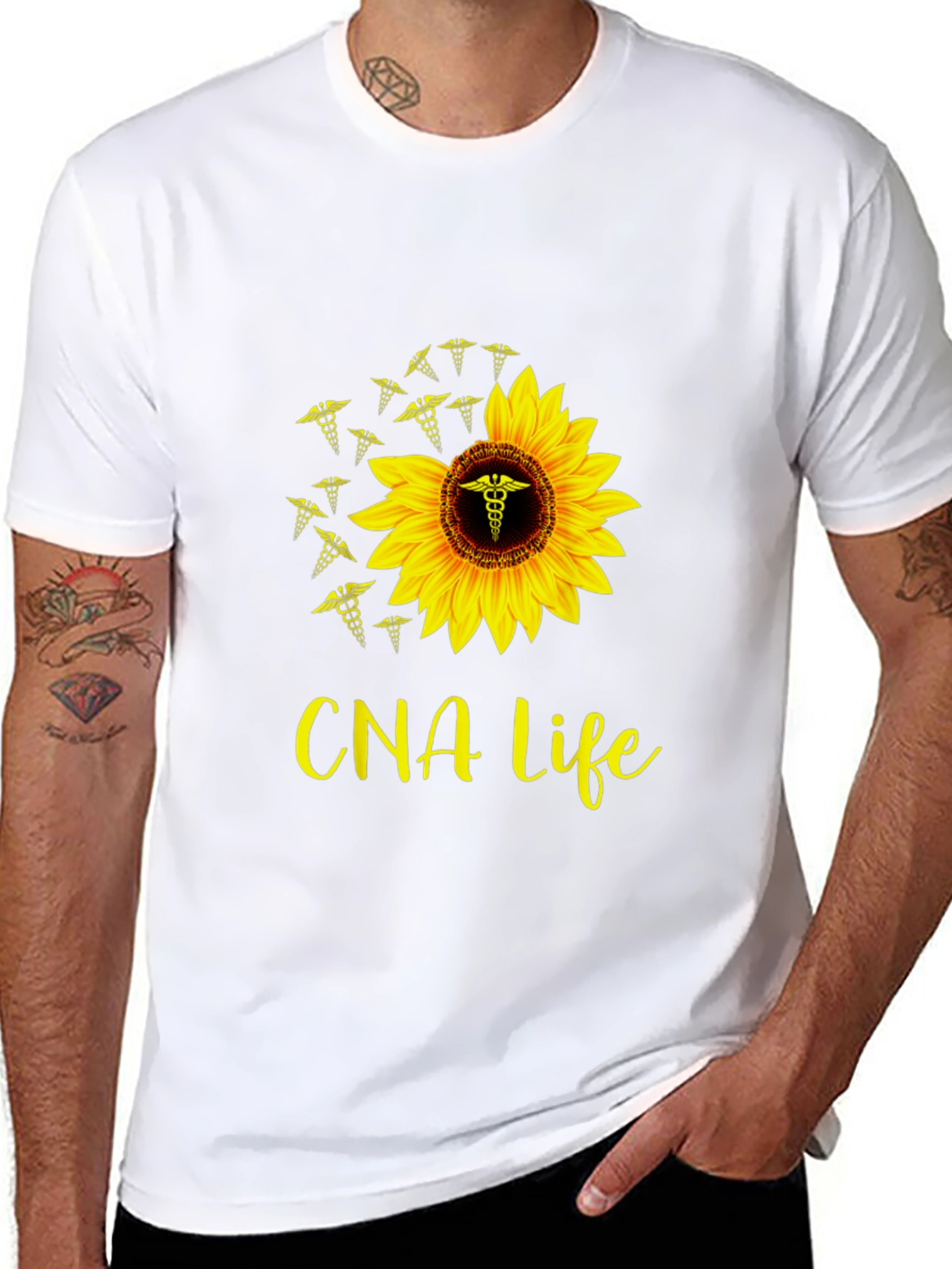 CNA Life Sunflower Graphic Tee