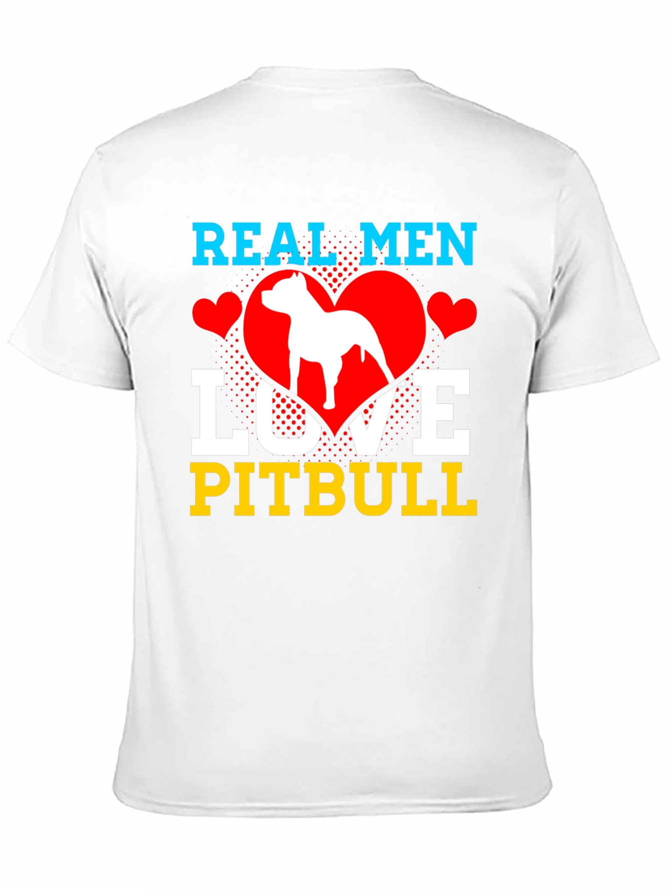 Real Men Love Pitbull T-Shirt