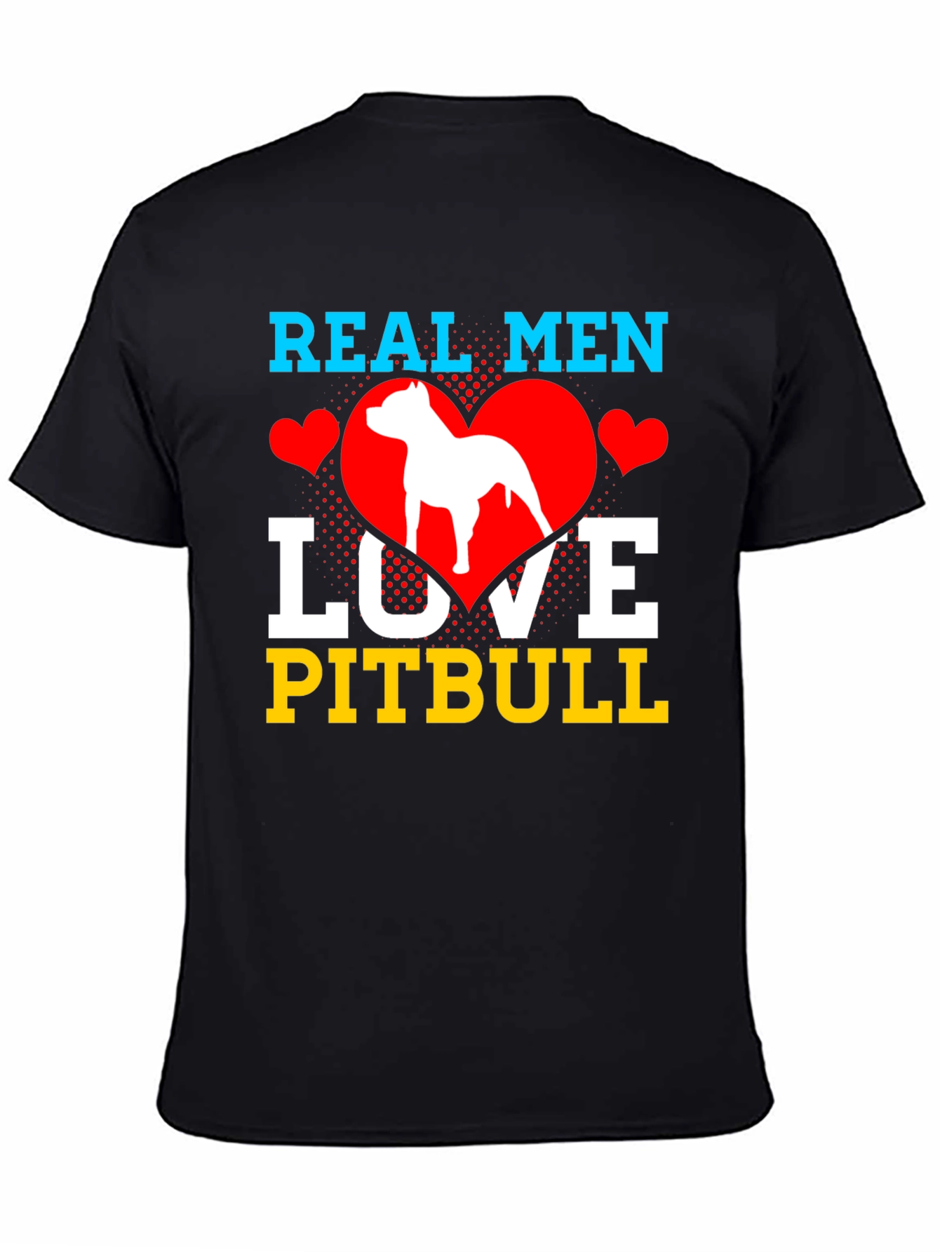 Real Men Love Pitbull T-Shirt