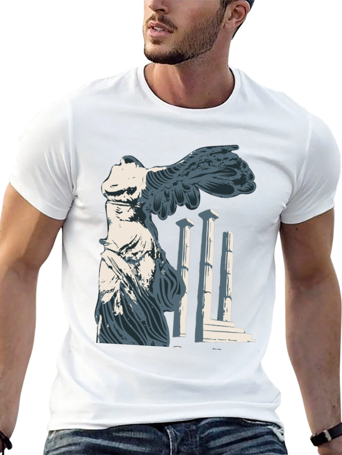 Winged Victory T-Shirt - Greek Statue Graphic Tee