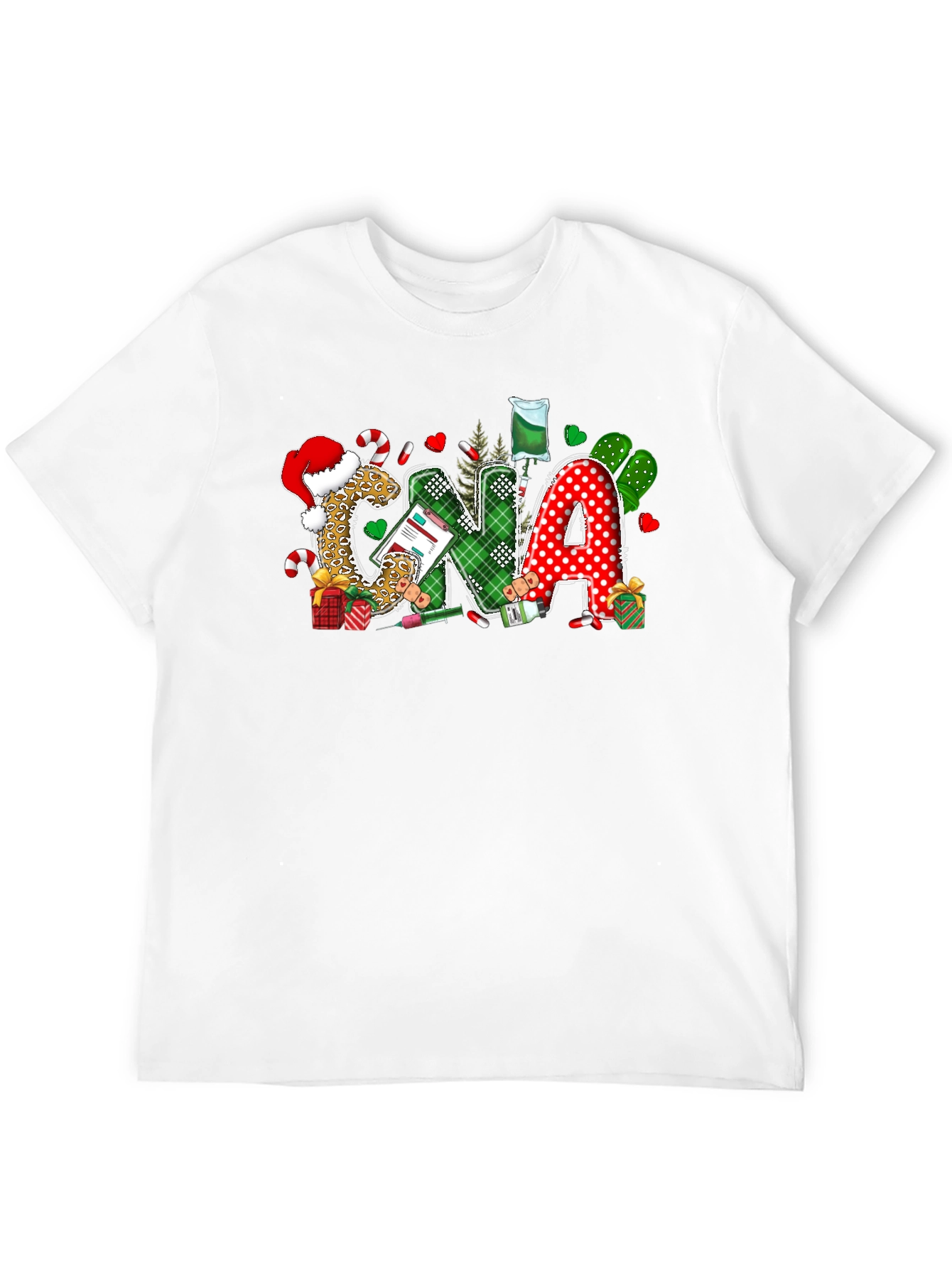 Christmas CNA T-Shirt - Nurse Holiday Apparel