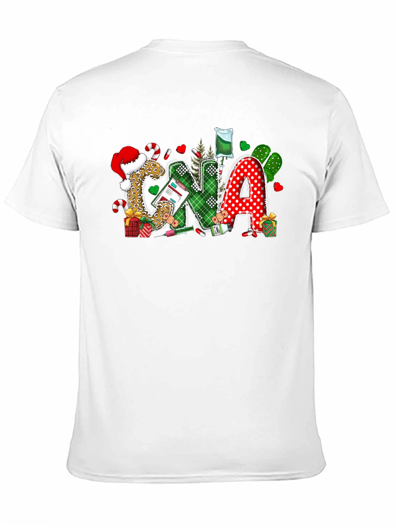 Christmas CNA T-Shirt - Nurse Holiday Apparel