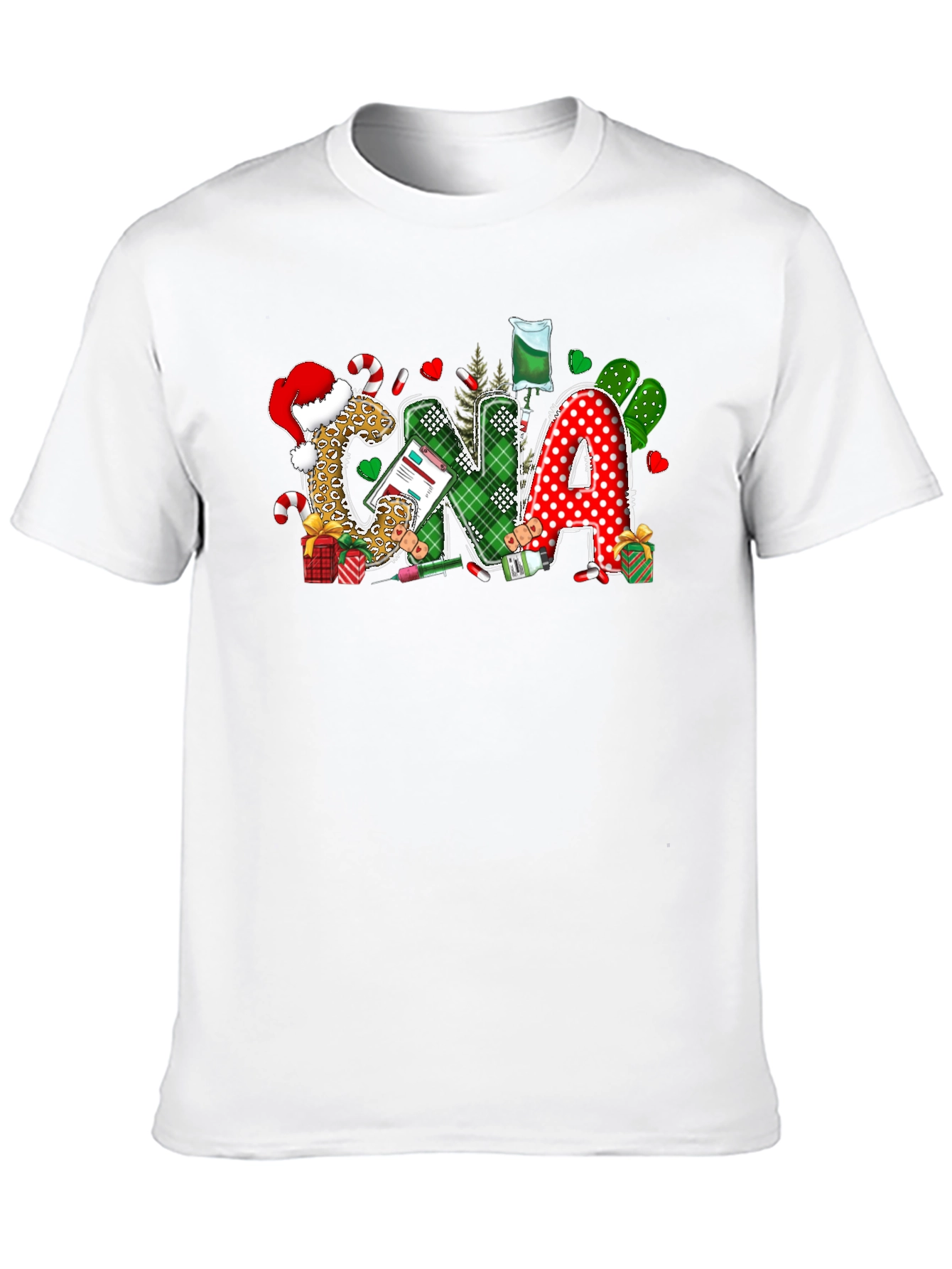 Christmas CNA T-Shirt - Nurse Holiday Apparel