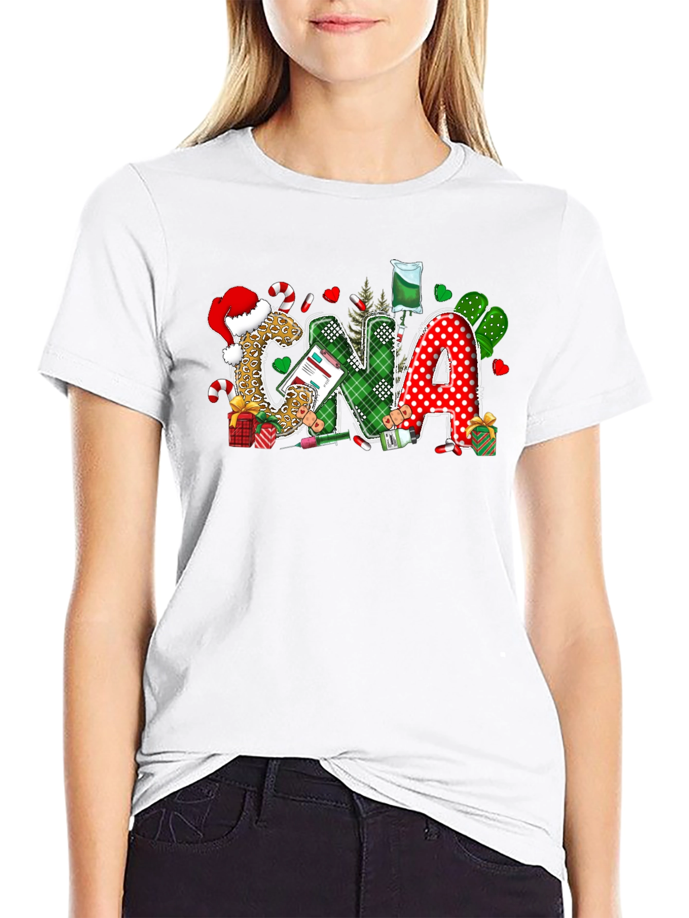 Christmas CNA T-Shirt - Nurse Holiday Apparel