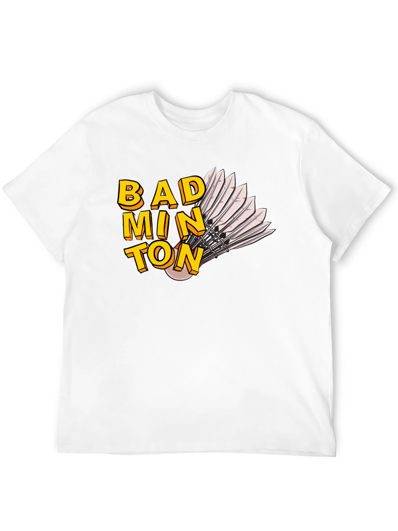 Badminton T-Shirt - Sports Graphic Tee
