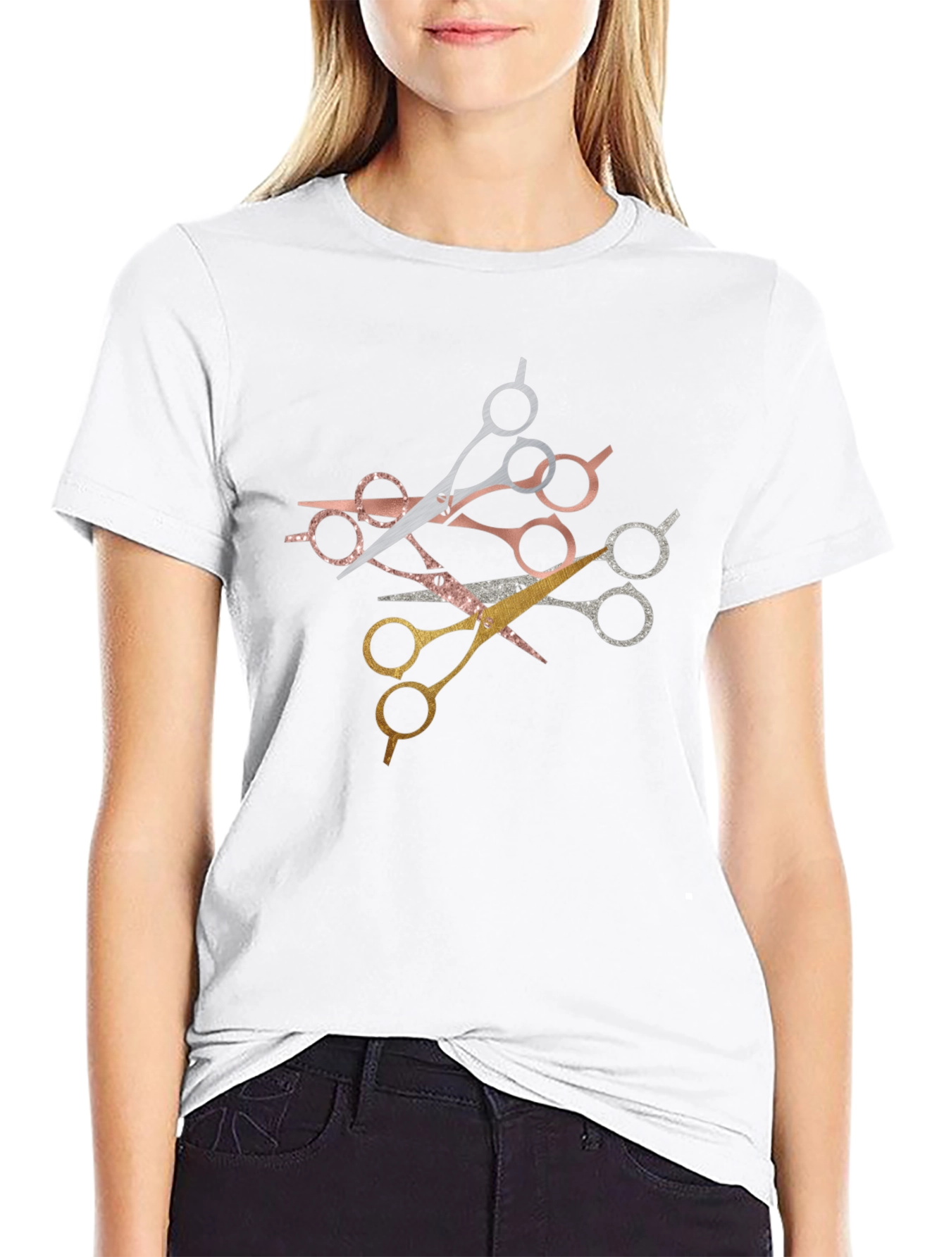 Stylist Scissors Graphic Tee - Unisex