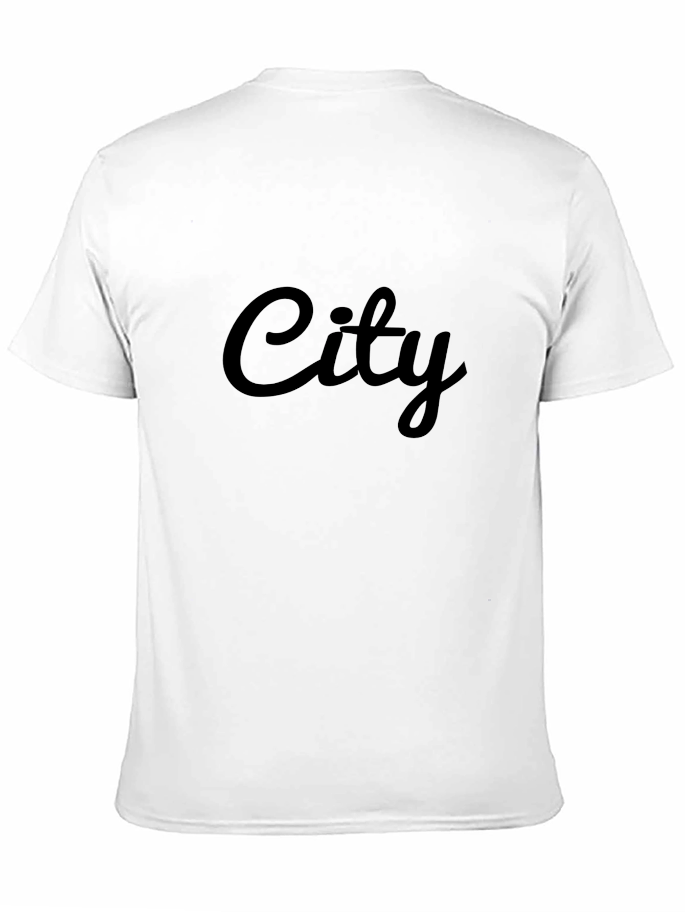 City Graphic Print Black T-Shirt