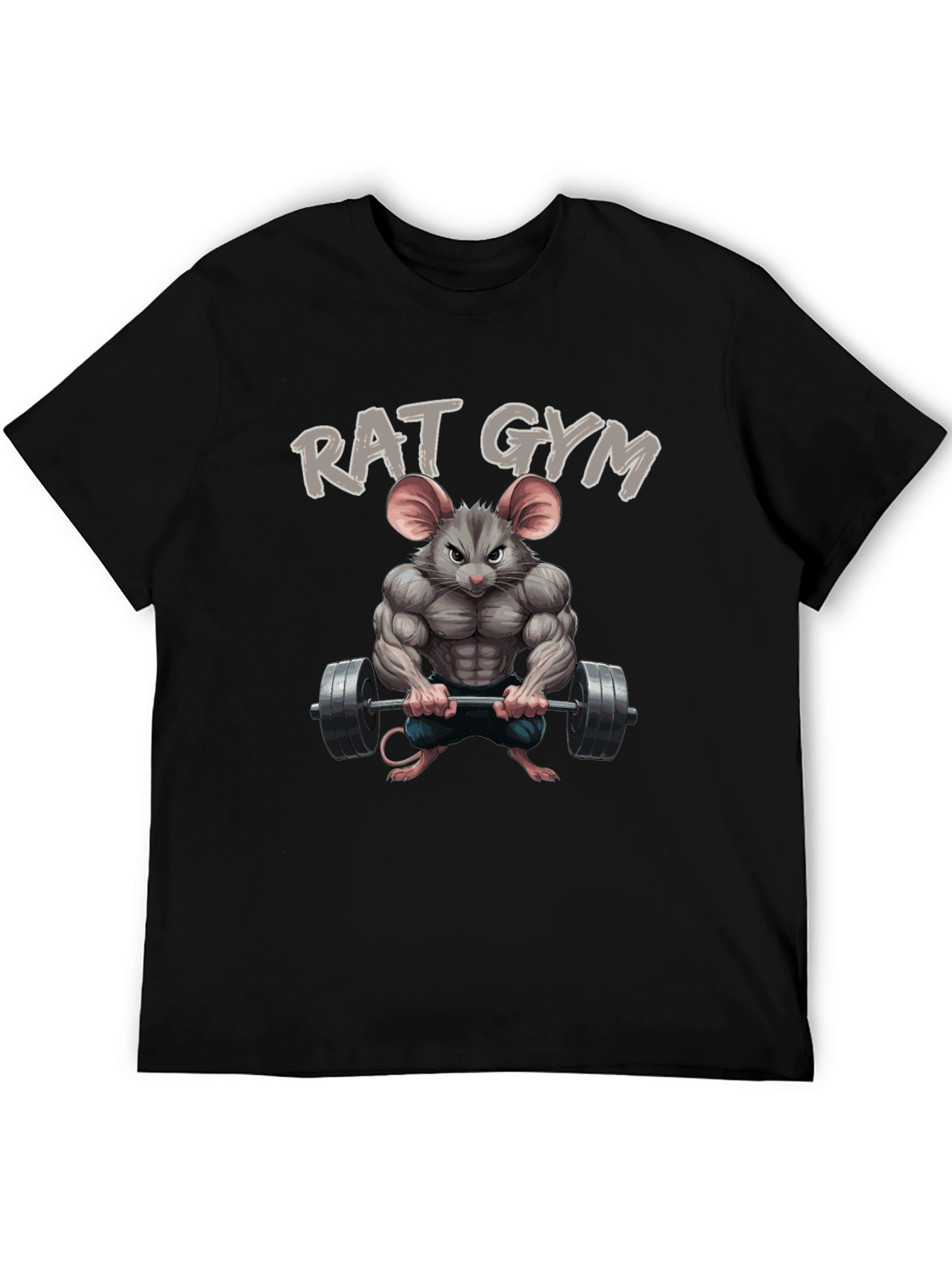 Rat Gym T-Shirt - Funny Workout Apparel