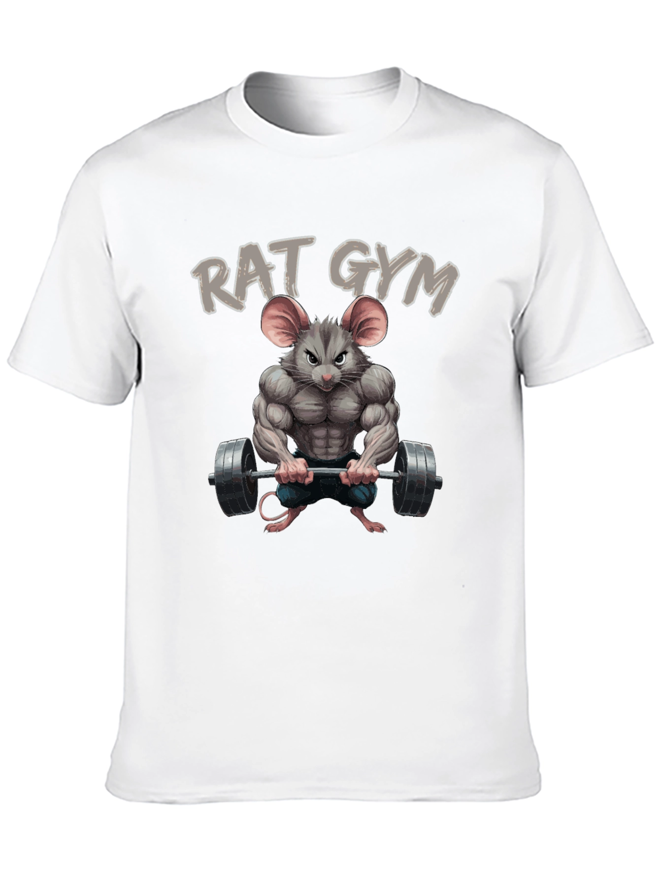 Rat Gym T-Shirt - Funny Workout Apparel