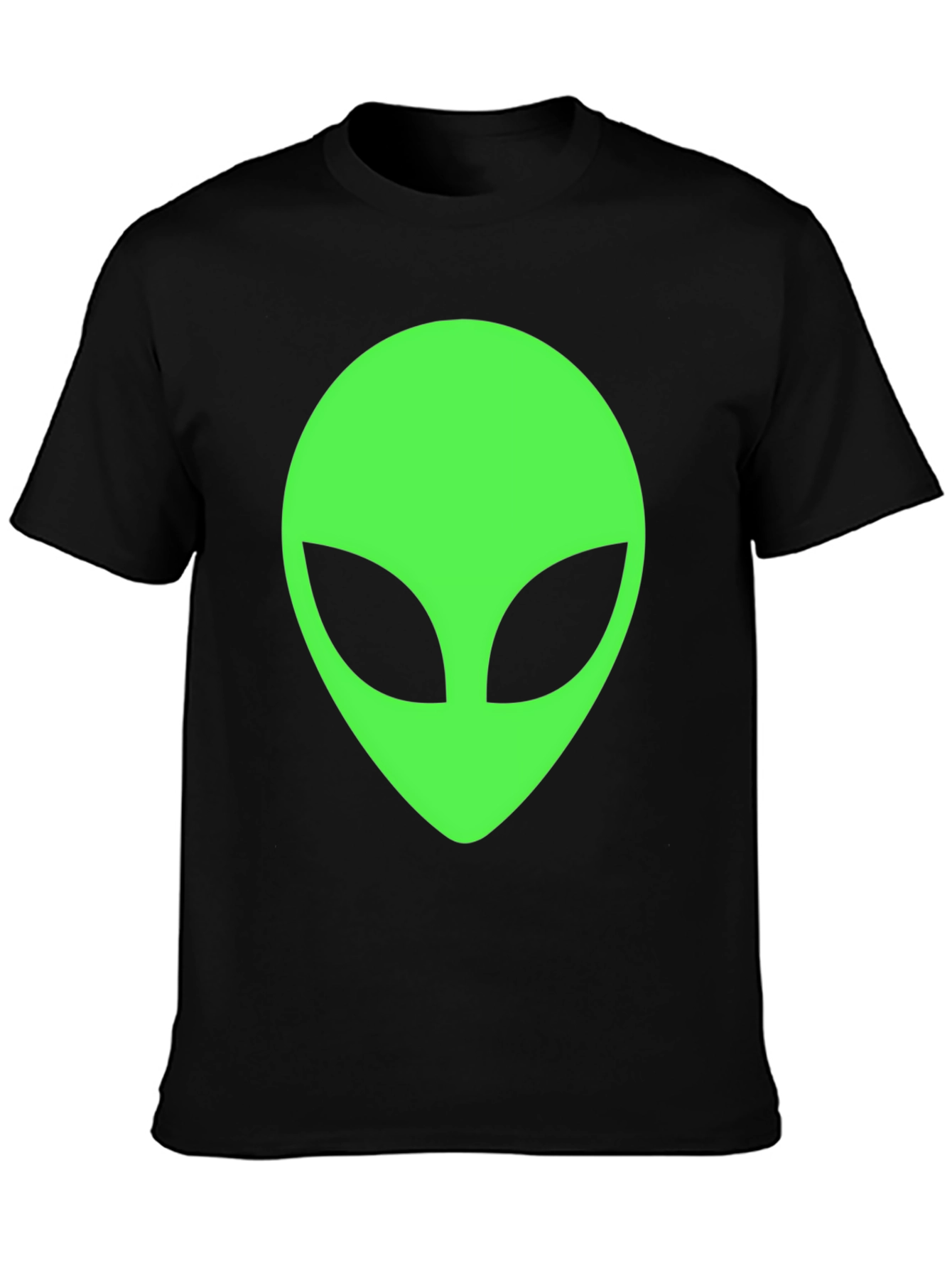 Alien Head Graphic T-Shirt