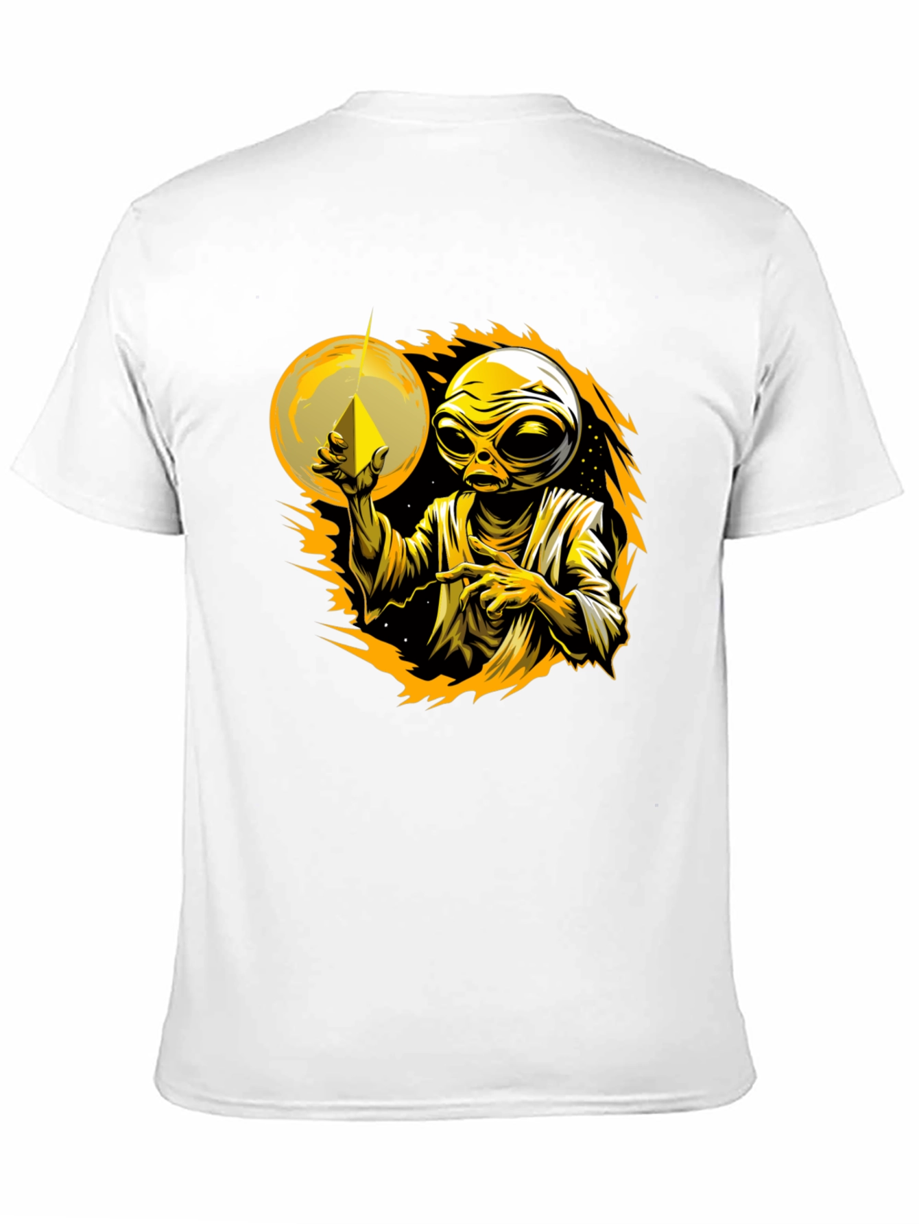 Alien Graphic Tee - Cosmic Design