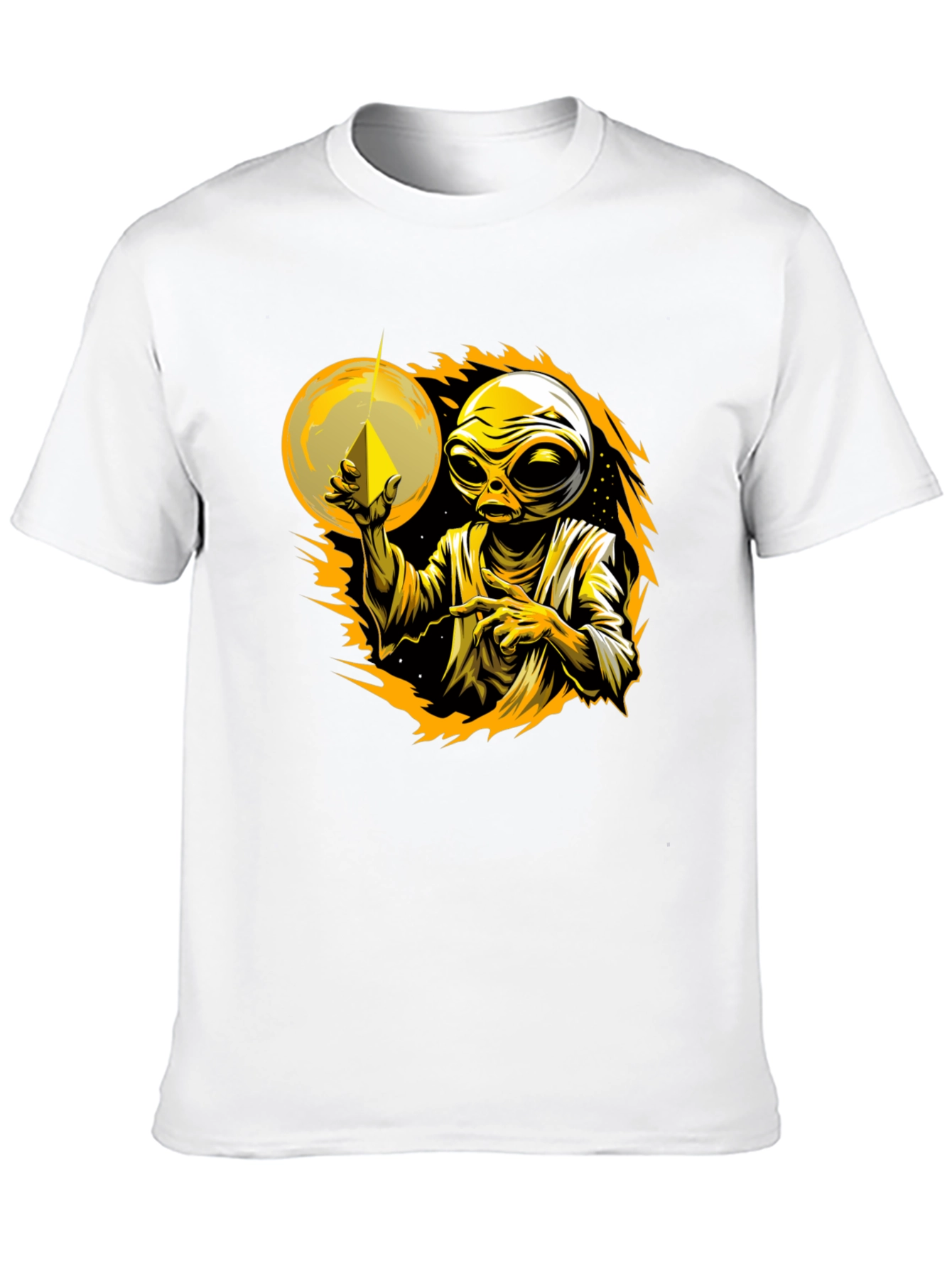 Alien Graphic Tee - Cosmic Design