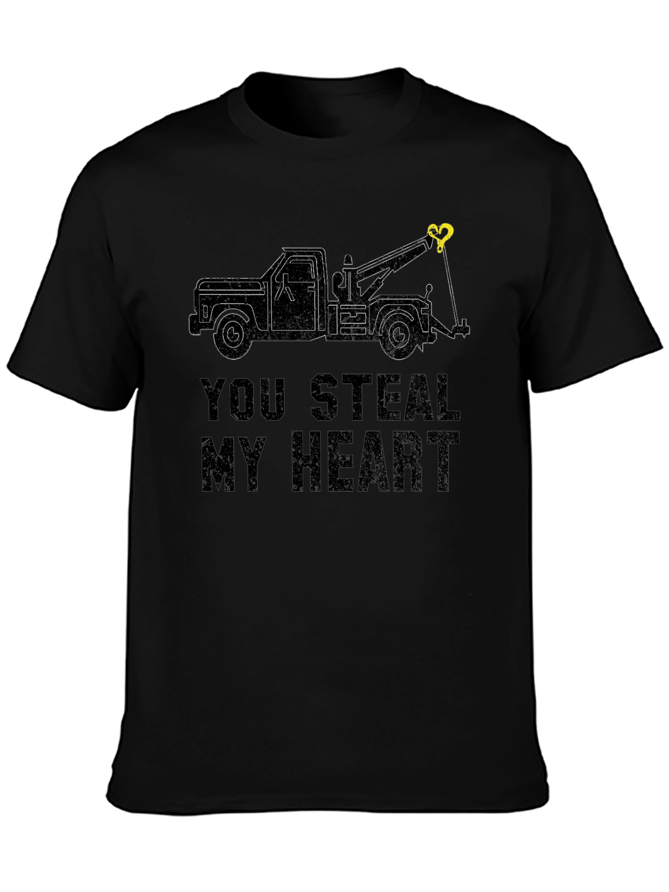 You Steal My Heart Tow Truck T-Shirt