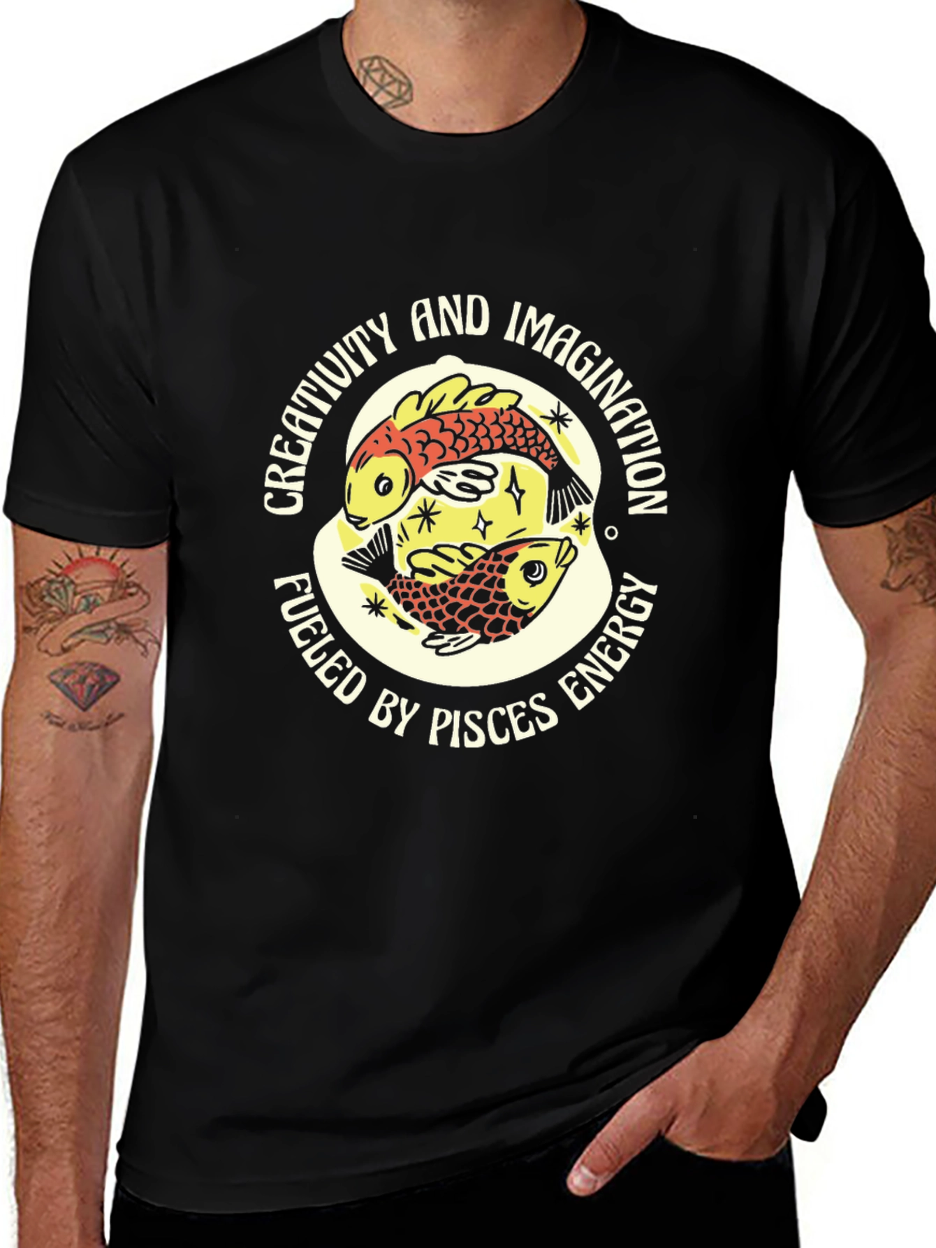 Pisces Energy T-Shirt Creativity Imagination