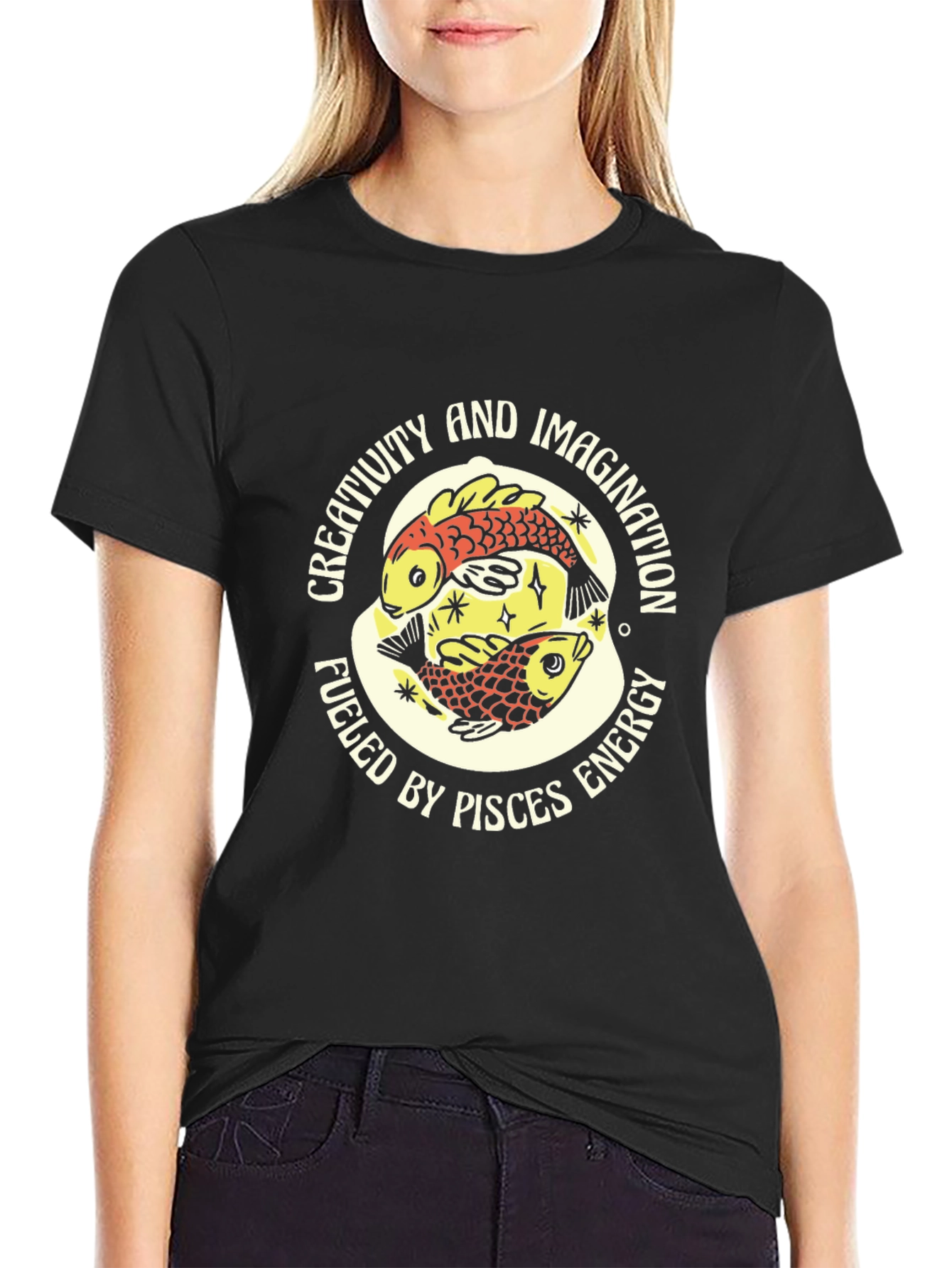 Pisces Energy T-Shirt Creativity Imagination